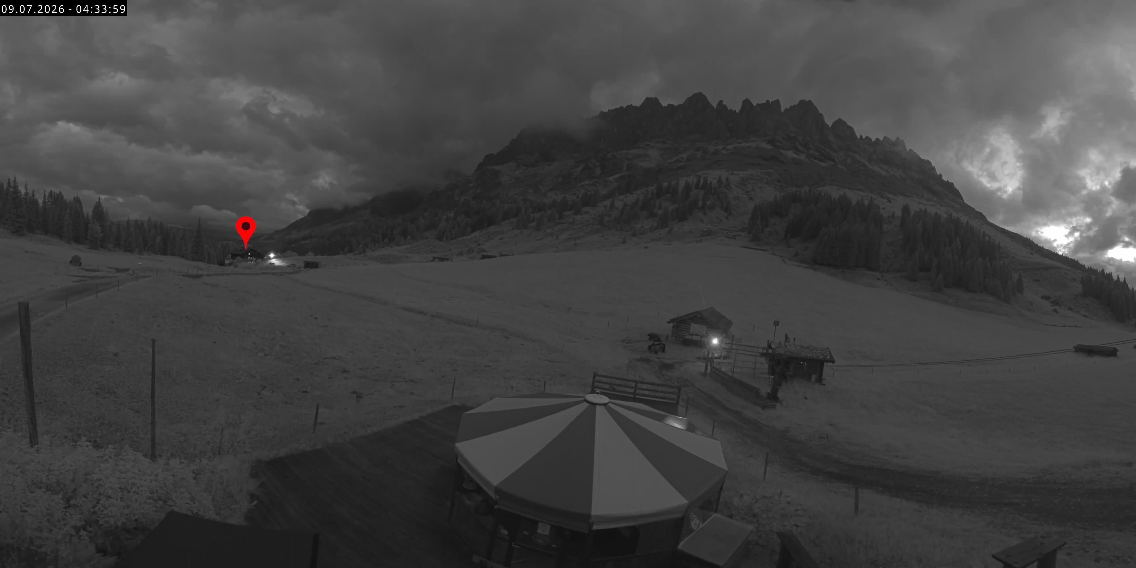 Archiv Foto Webcam Berghotel Arthurhaus am Hochkönig