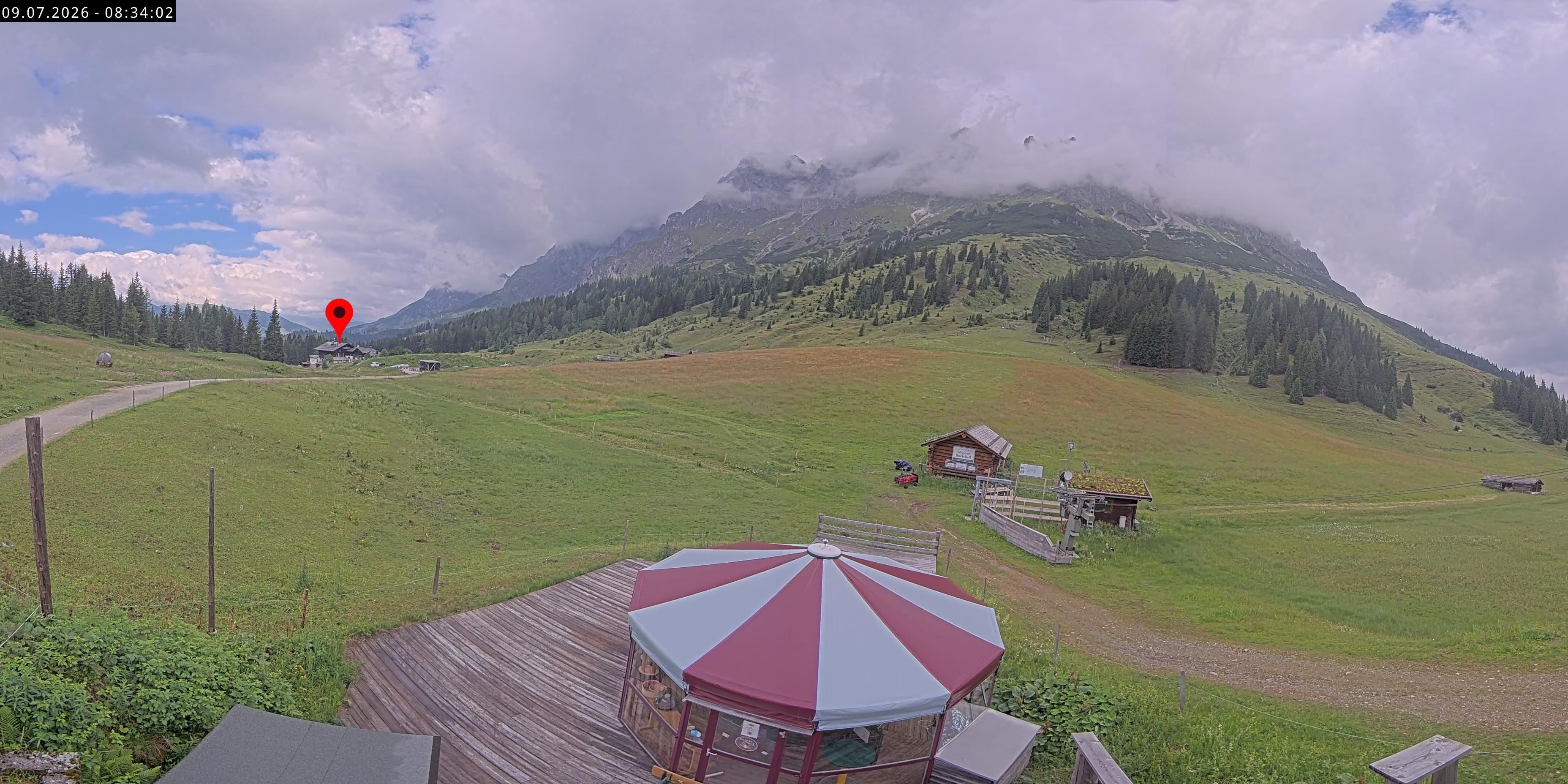 Archiv Foto Webcam Berghotel Arthurhaus am Hochkönig