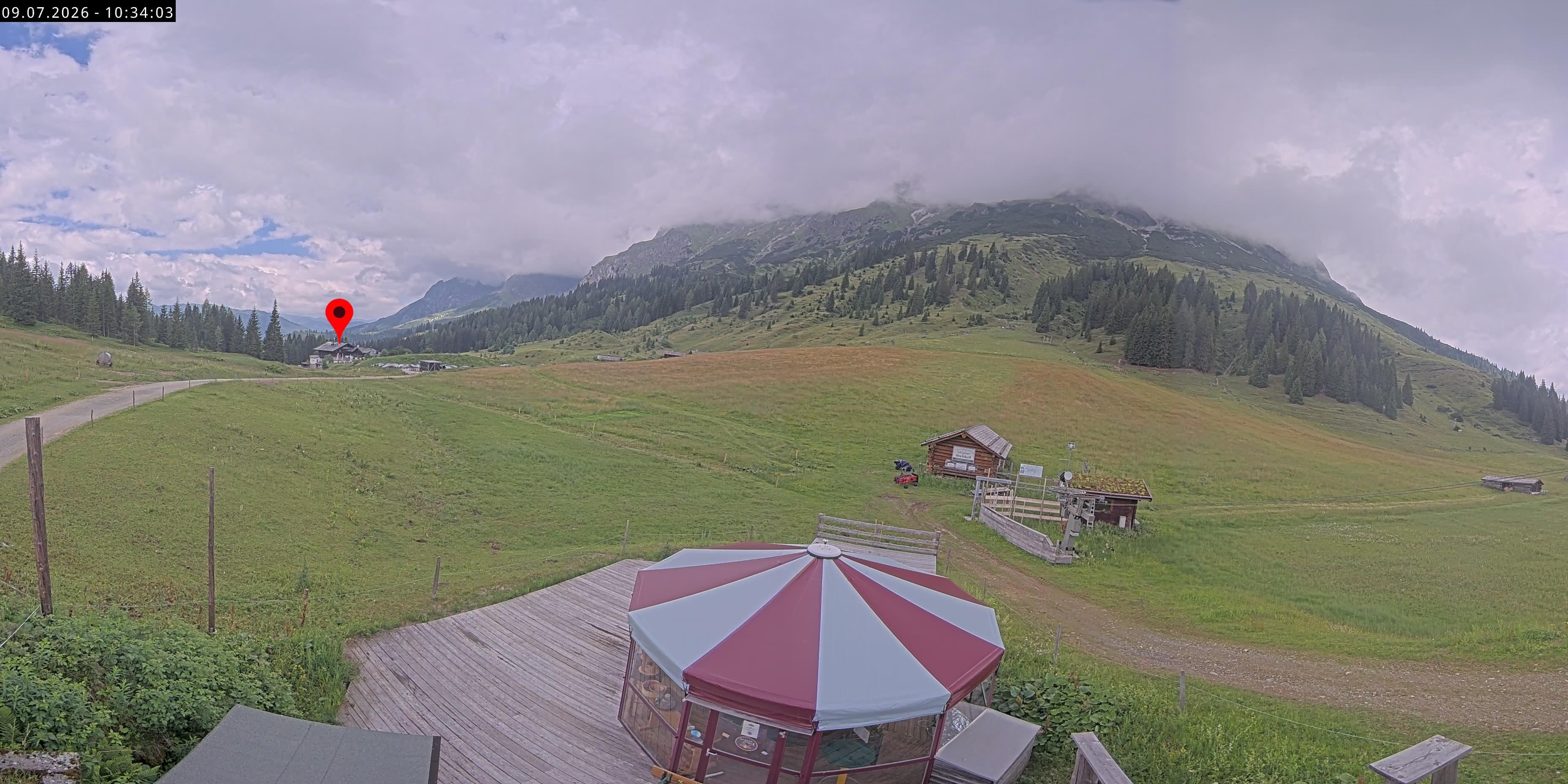 Archiv Foto Webcam Berghotel Arthurhaus am Hochkönig
