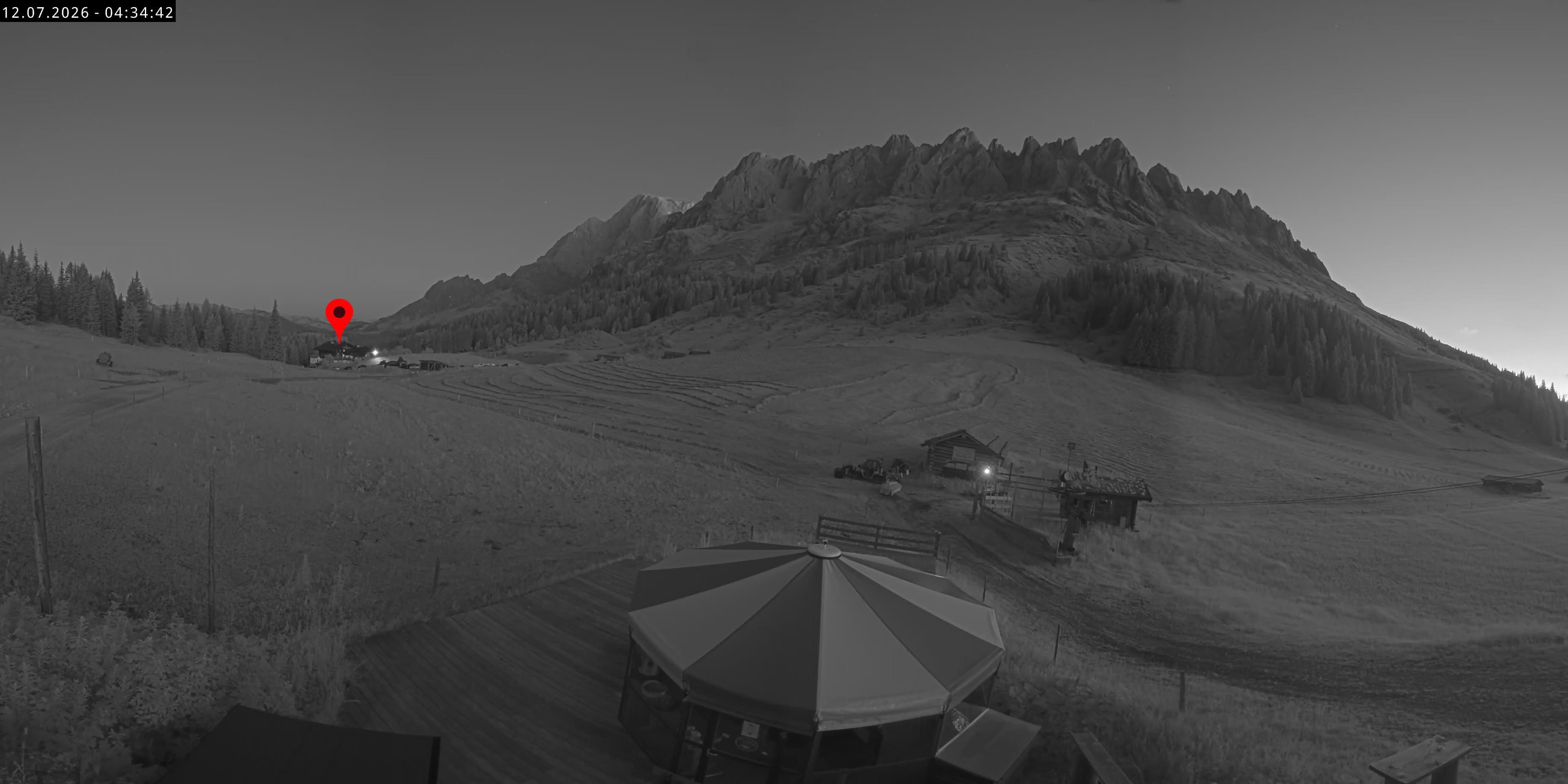 Archiv Foto Webcam Berghotel Arthurhaus am Hochkönig