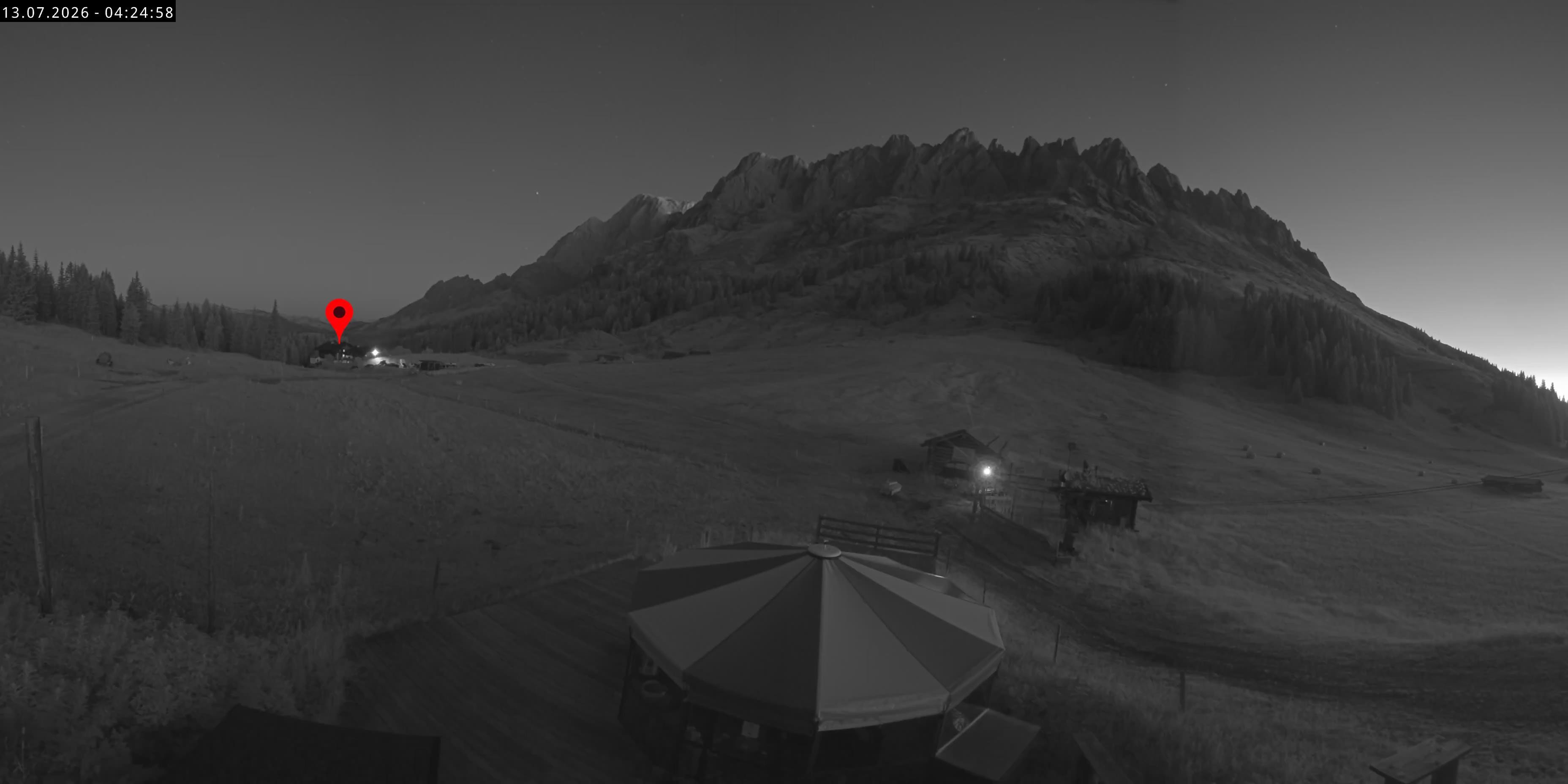 Archiv Foto Webcam Berghotel Arthurhaus am Hochkönig