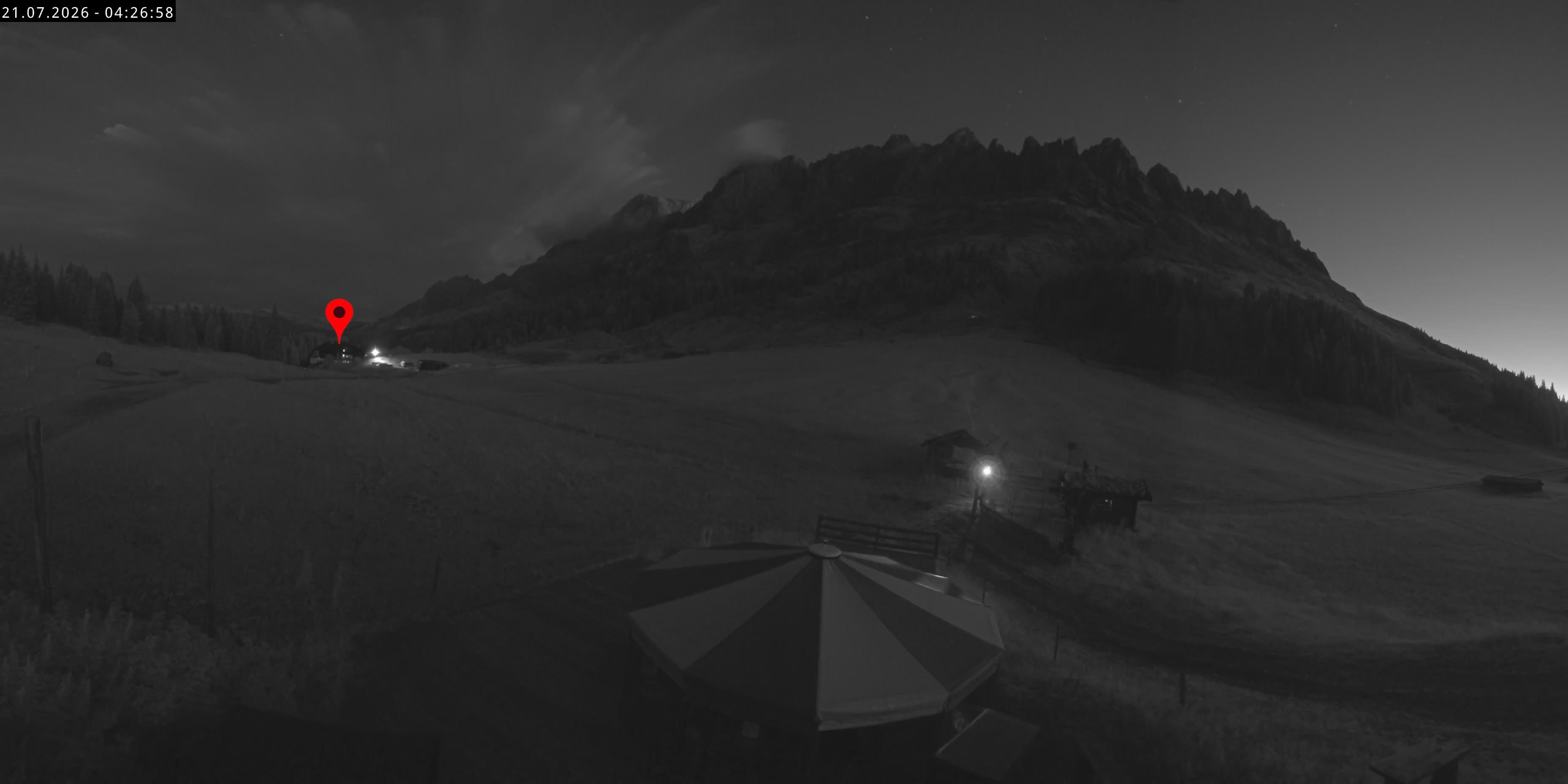 Archiv Foto Webcam Berghotel Arthurhaus am Hochkönig
