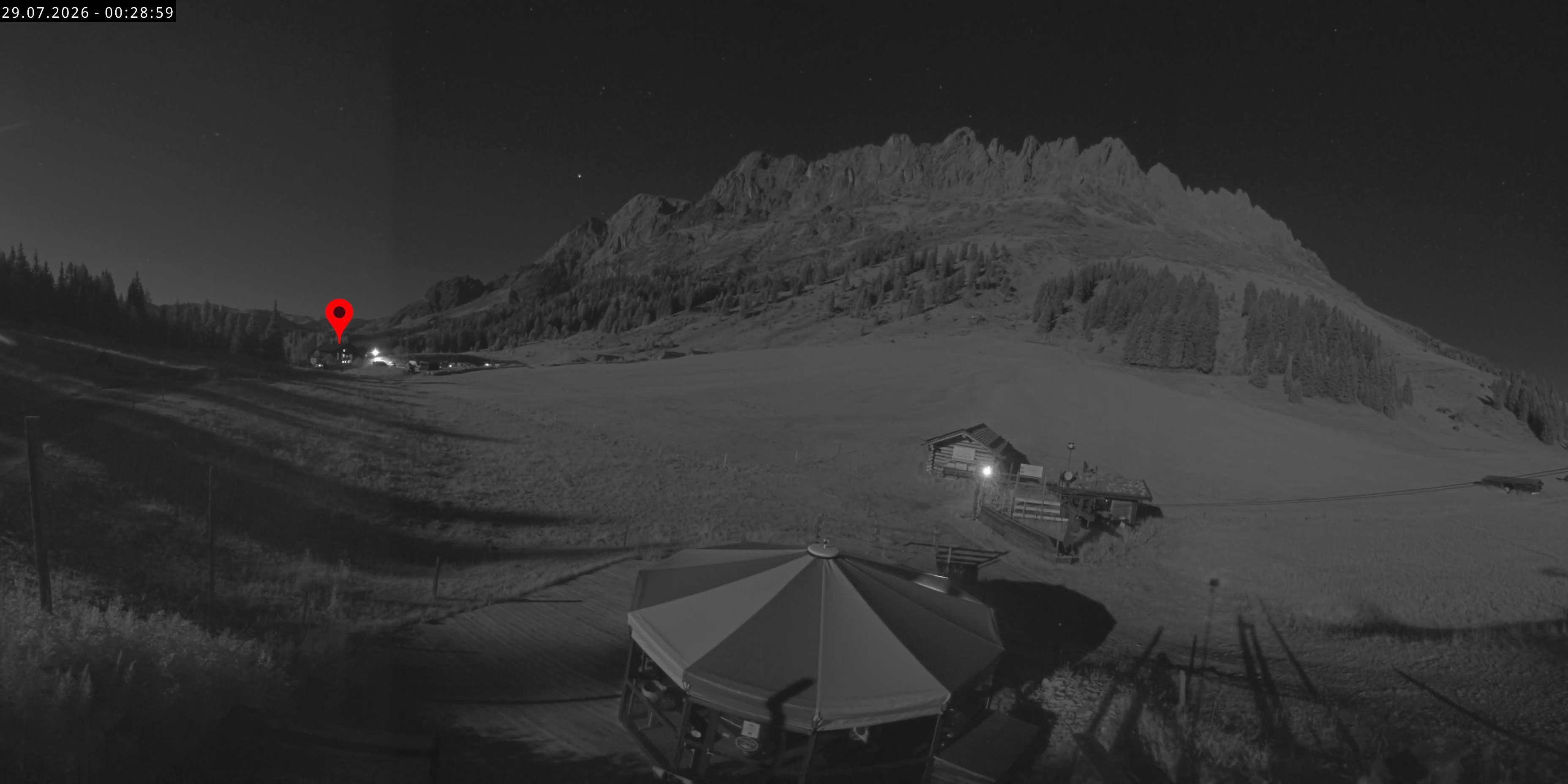 Archiv Foto Webcam Berghotel Arthurhaus am Hochkönig