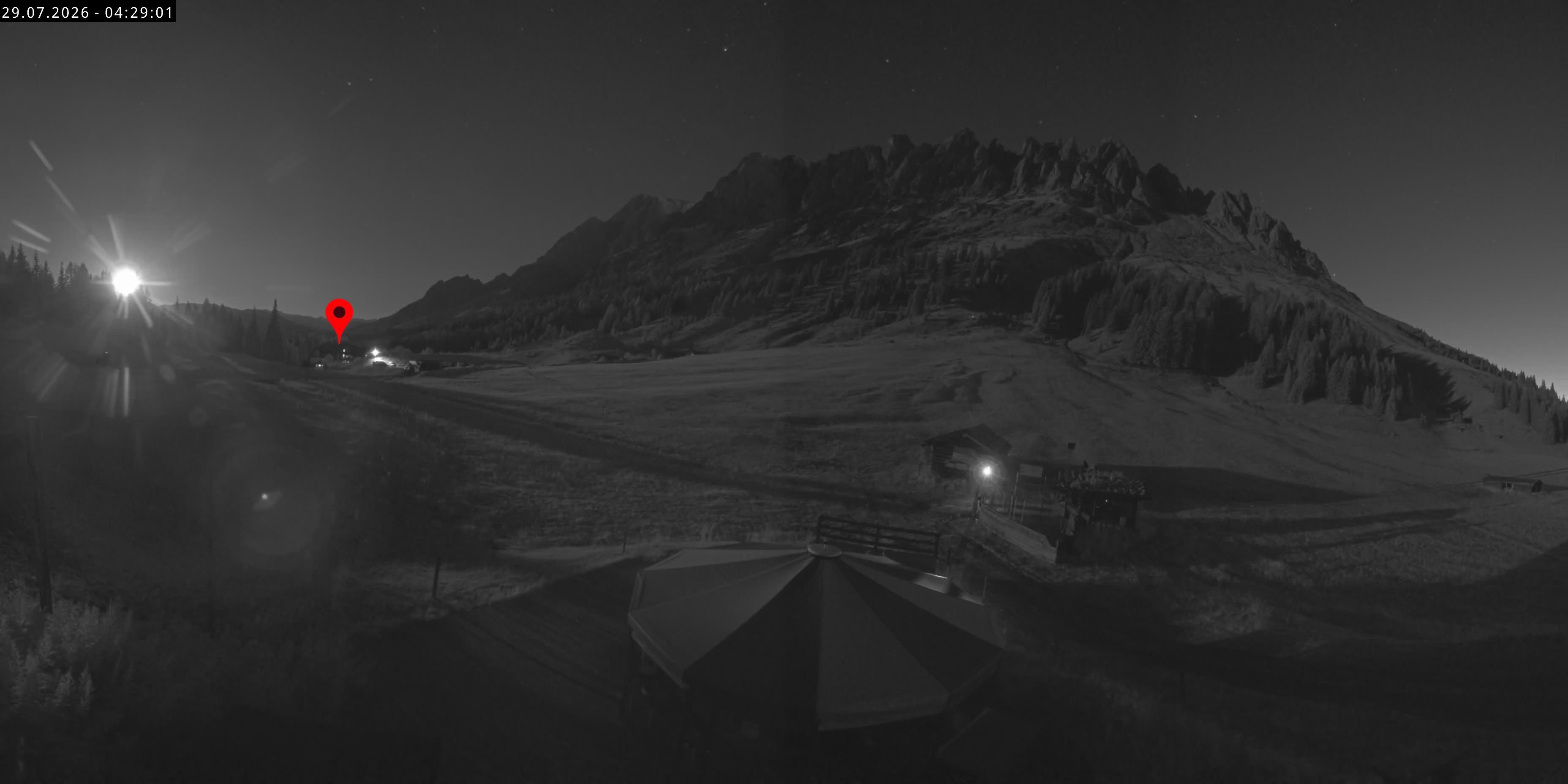 Archiv Foto Webcam Berghotel Arthurhaus am Hochkönig