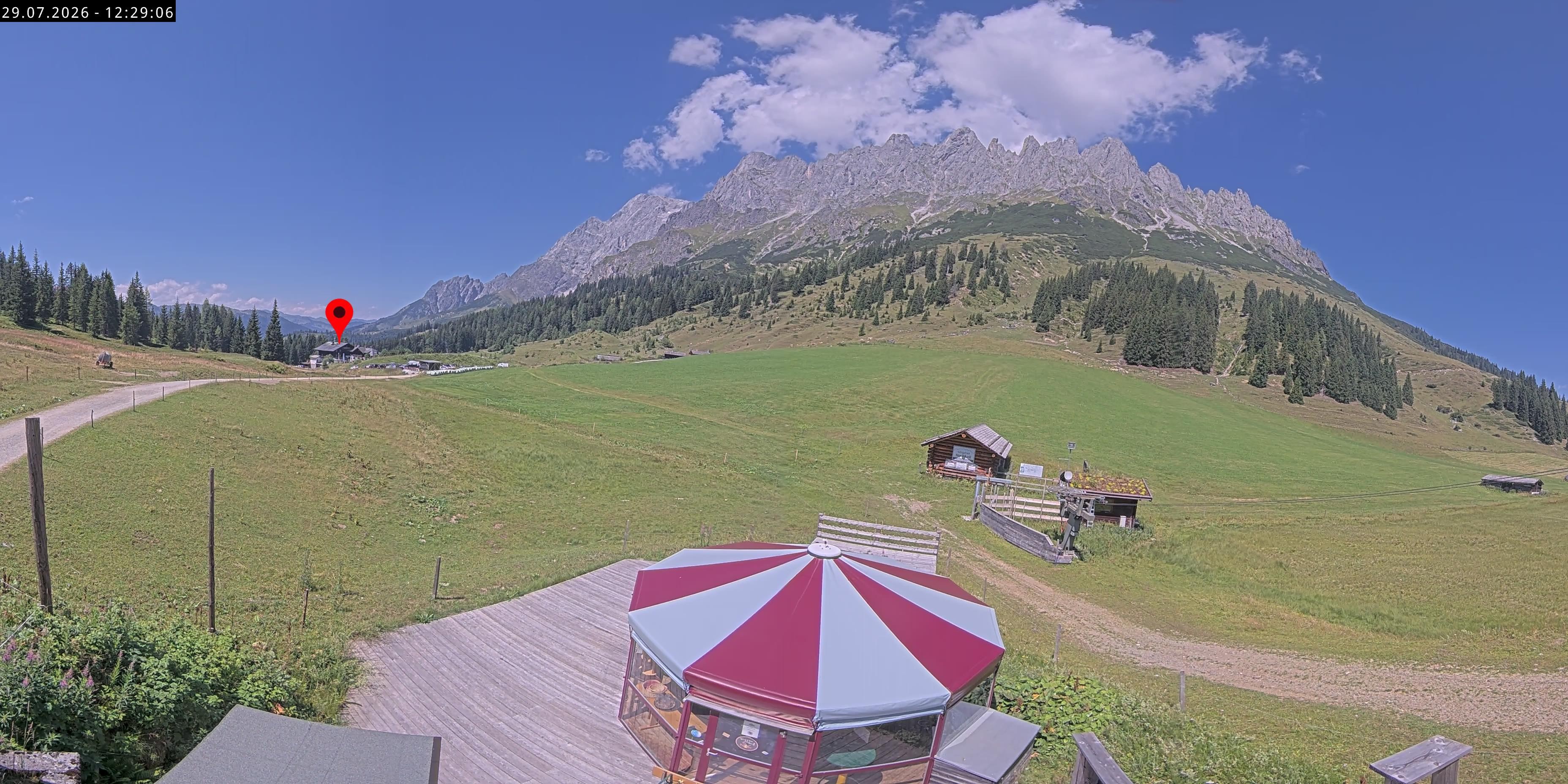 Archiv Foto Webcam Berghotel Arthurhaus am Hochkönig