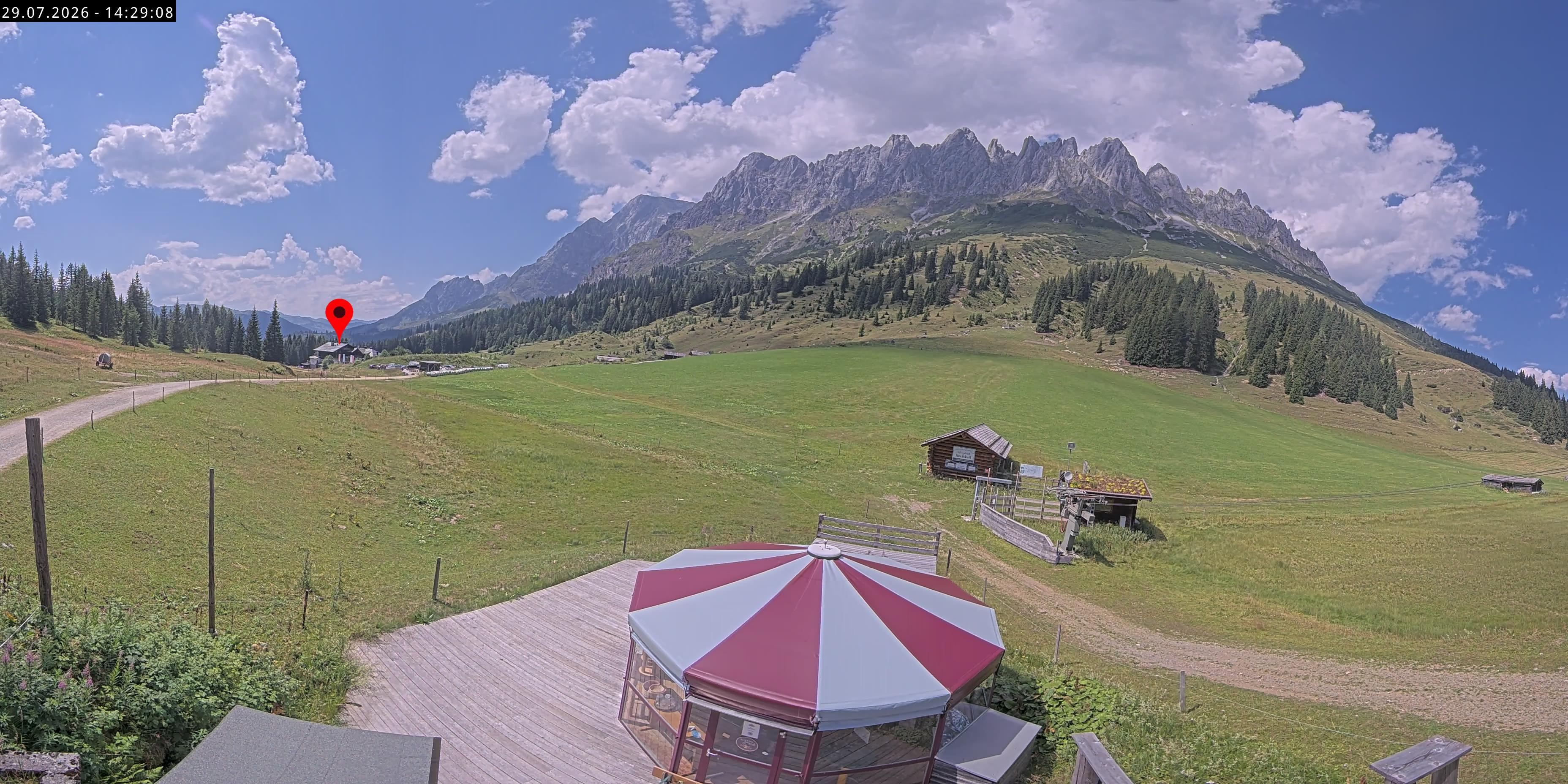 Archiv Foto Webcam Berghotel Arthurhaus am Hochkönig