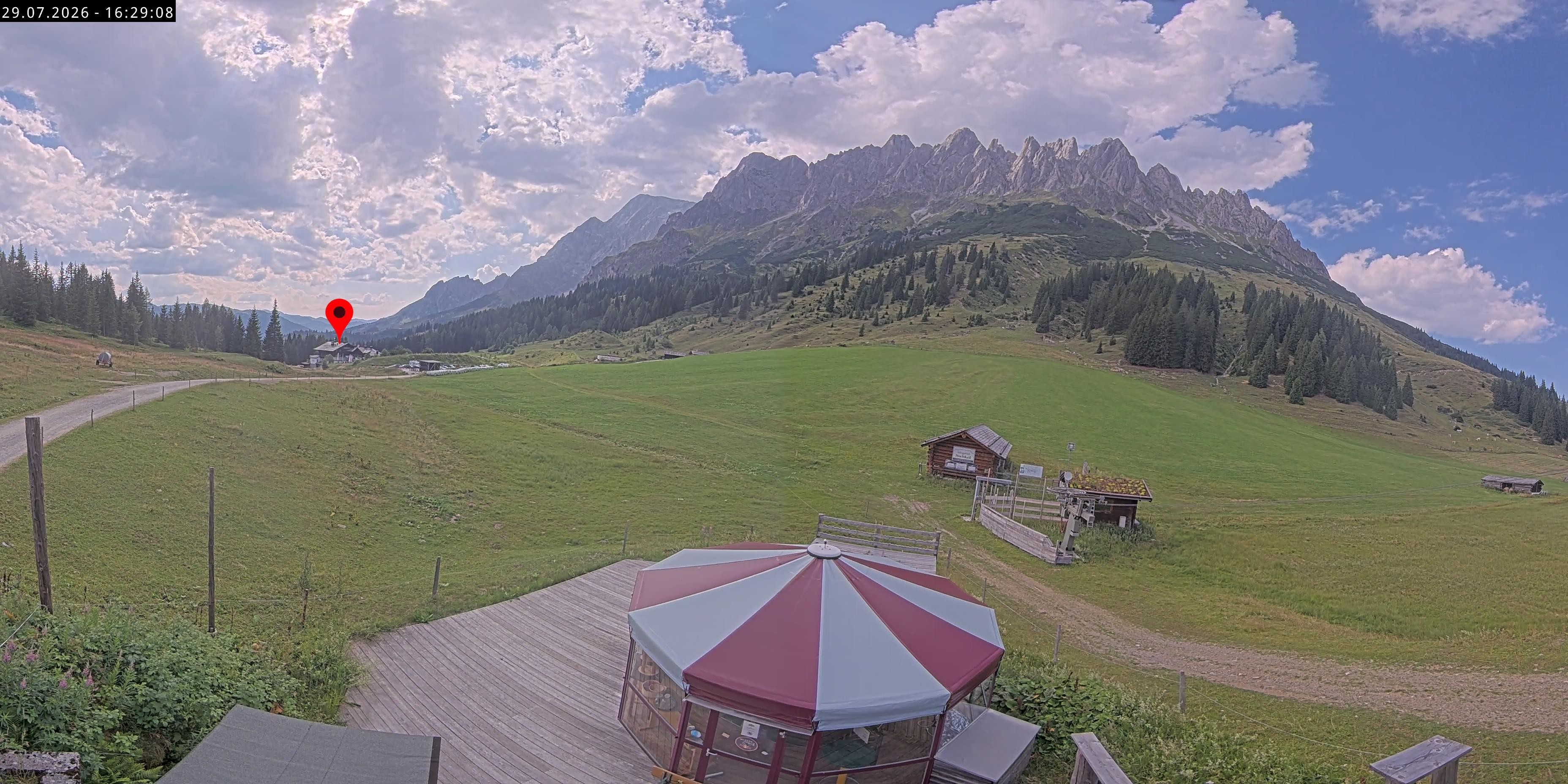Archiv Foto Webcam Berghotel Arthurhaus am Hochkönig