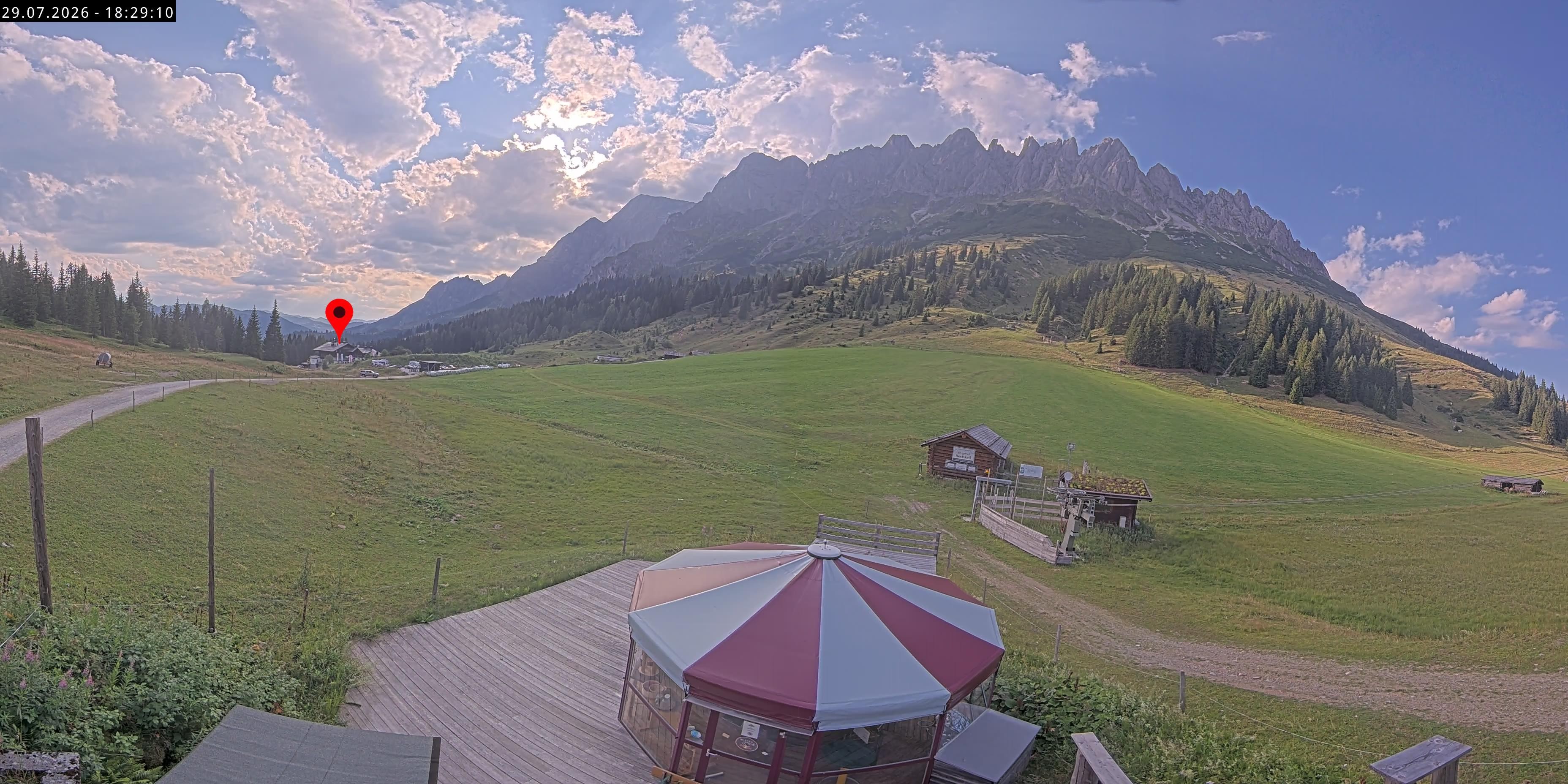 Archiv Foto Webcam Berghotel Arthurhaus am Hochkönig