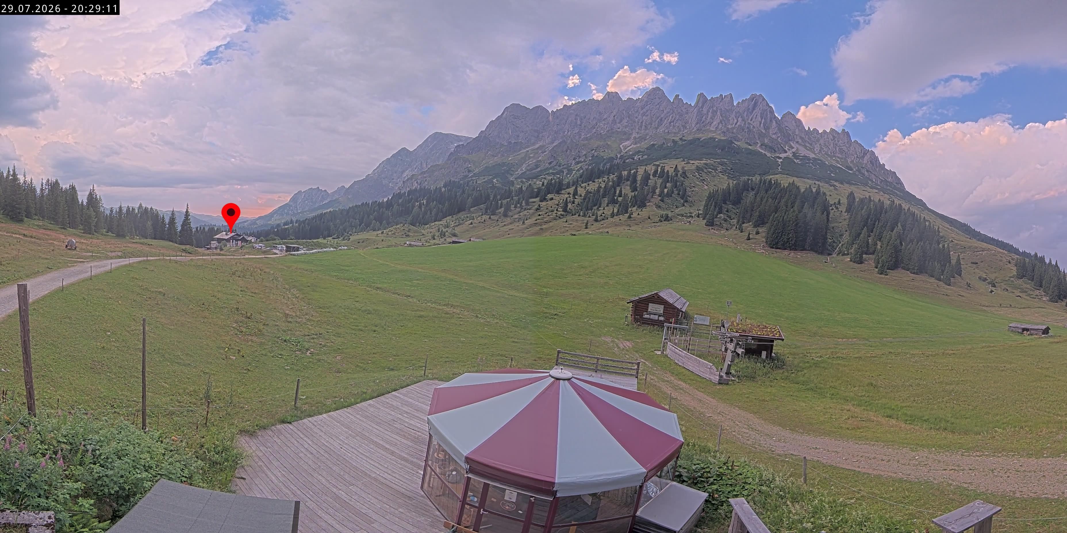 Archiv Foto Webcam Berghotel Arthurhaus am Hochkönig