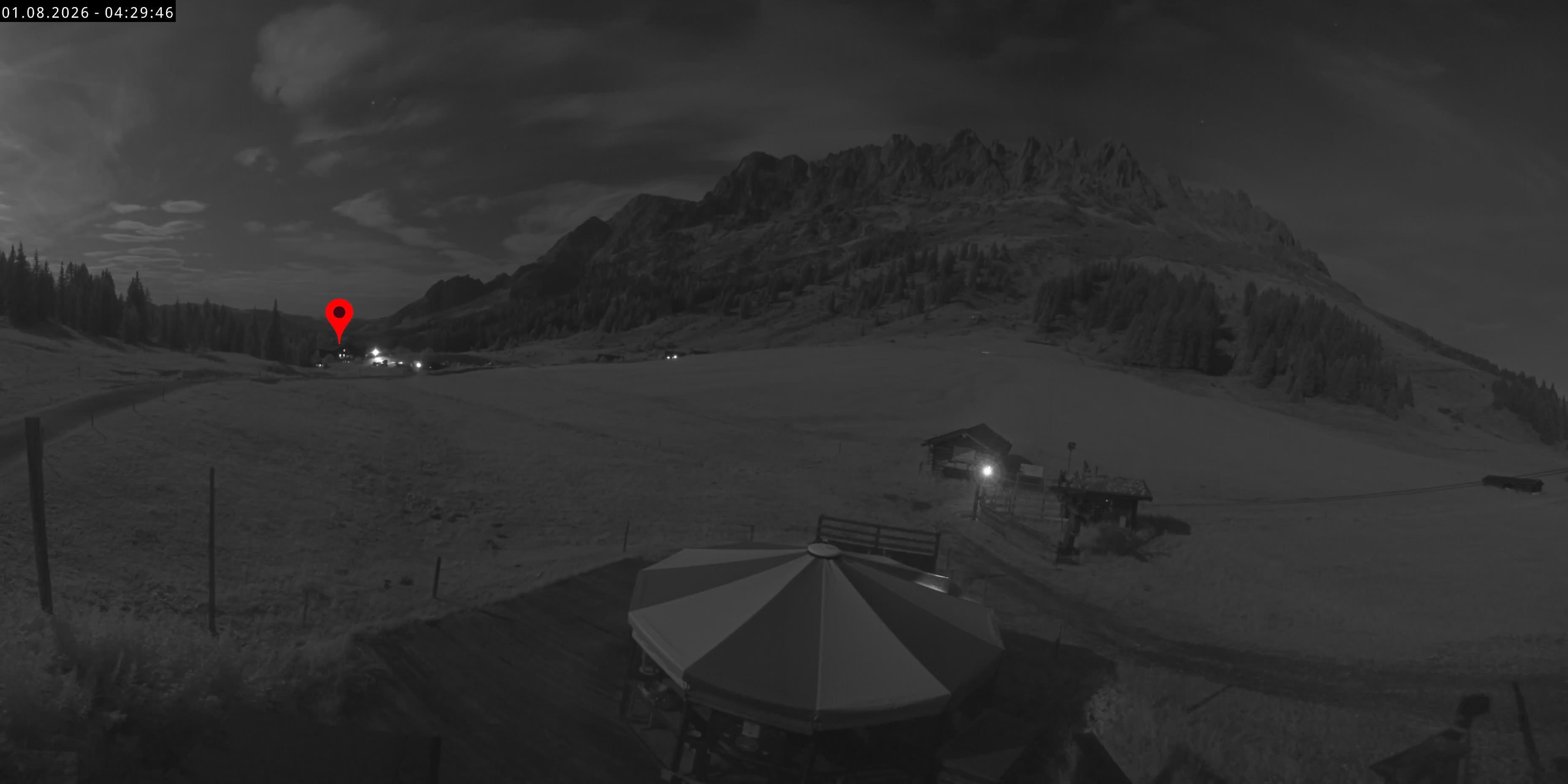 Archiv Foto Webcam Berghotel Arthurhaus am Hochkönig