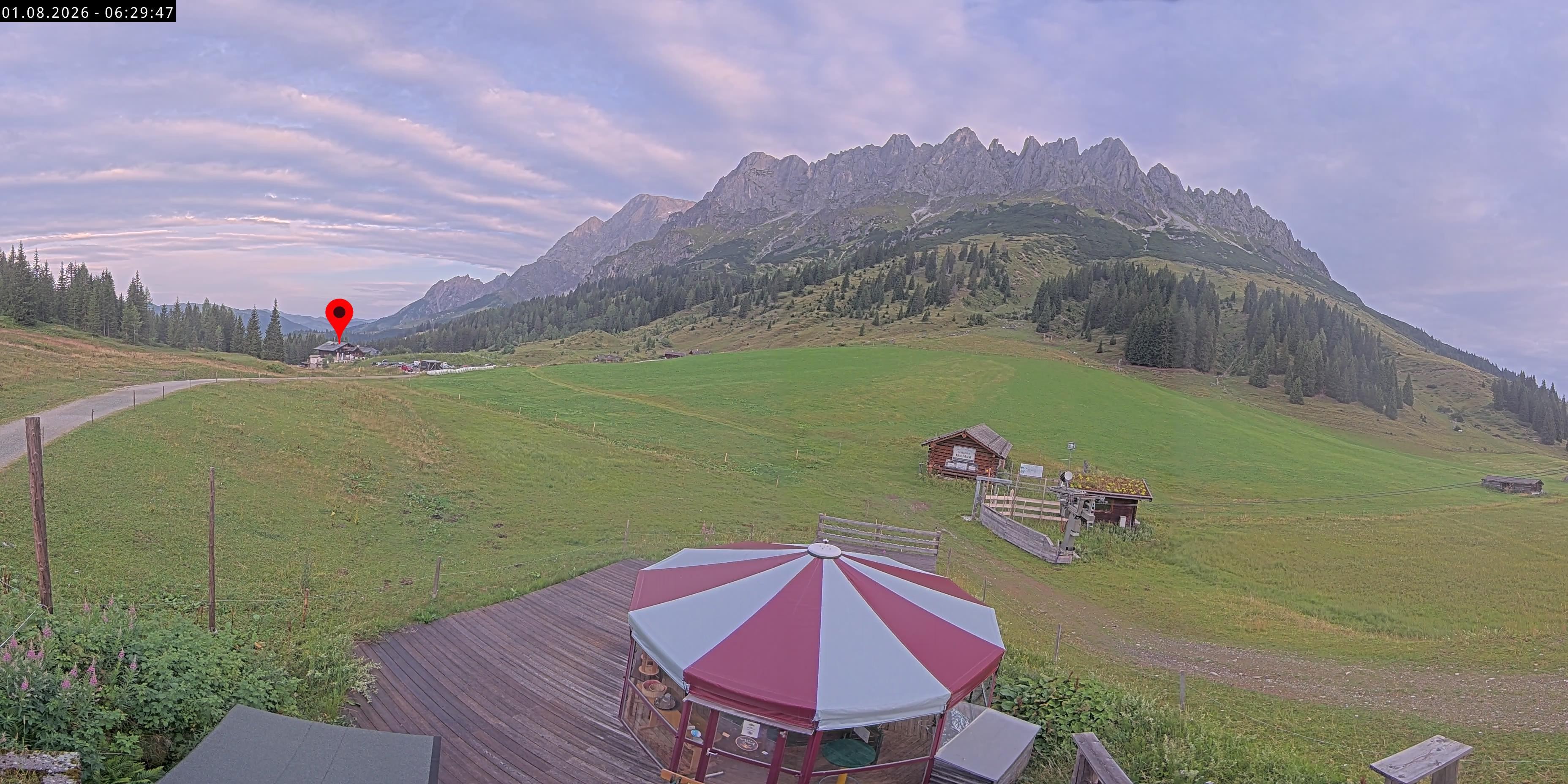 Archiv Foto Webcam Berghotel Arthurhaus am Hochkönig