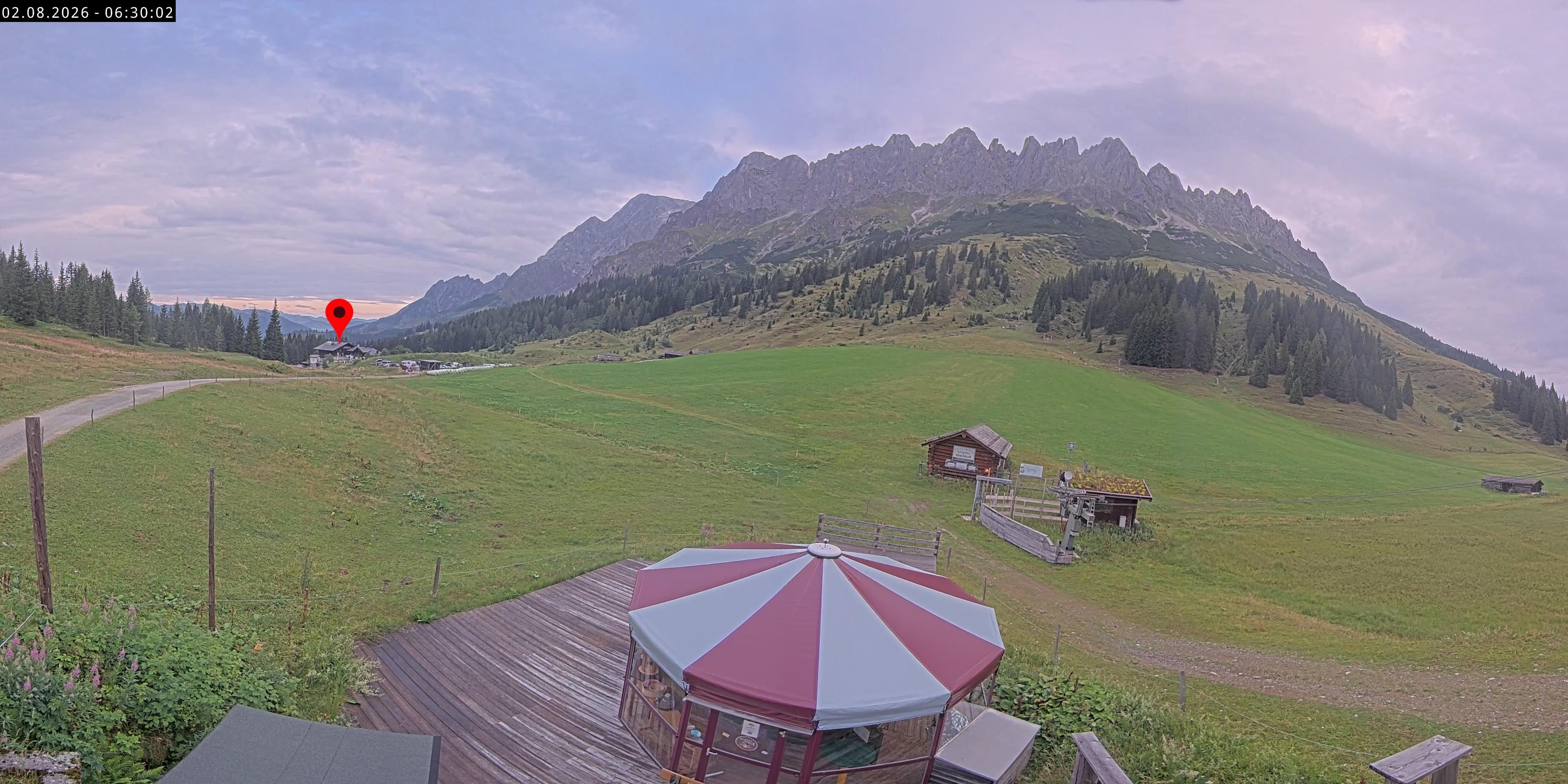 Archiv Foto Webcam Berghotel Arthurhaus am Hochkönig