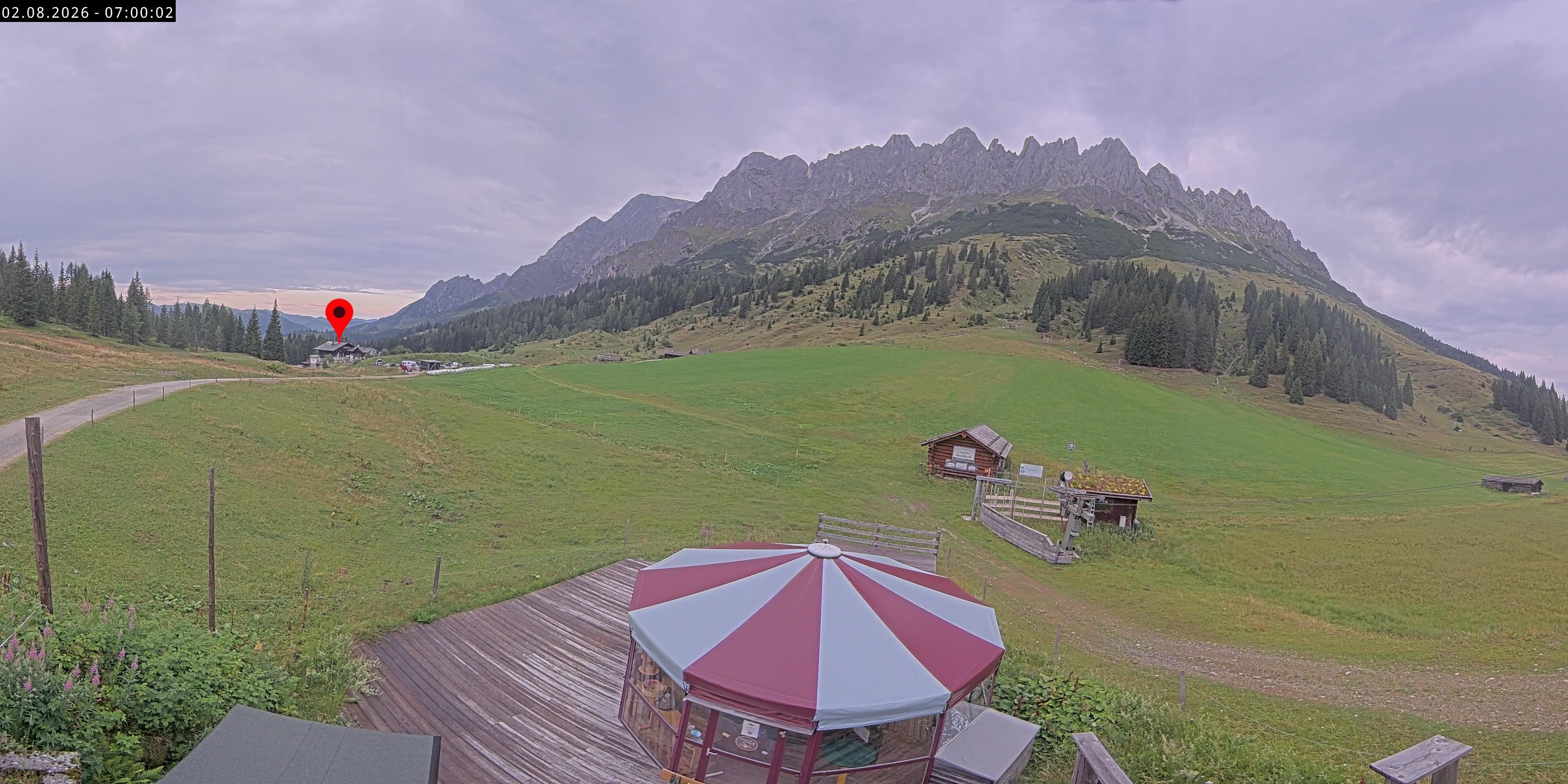 Archiv Foto Webcam Berghotel Arthurhaus am Hochkönig