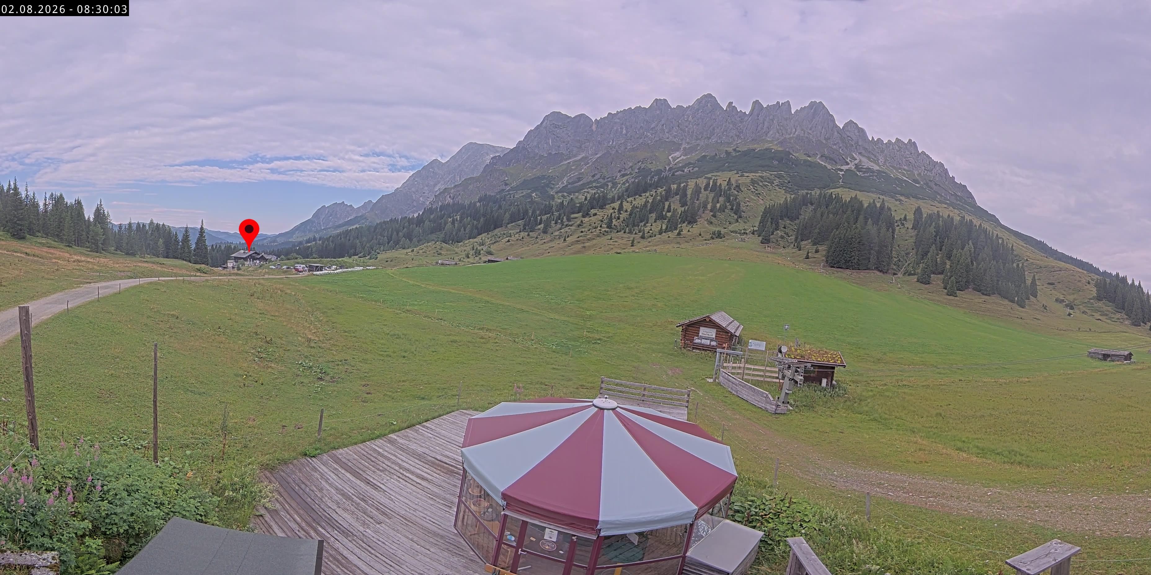 Archiv Foto Webcam Berghotel Arthurhaus am Hochkönig