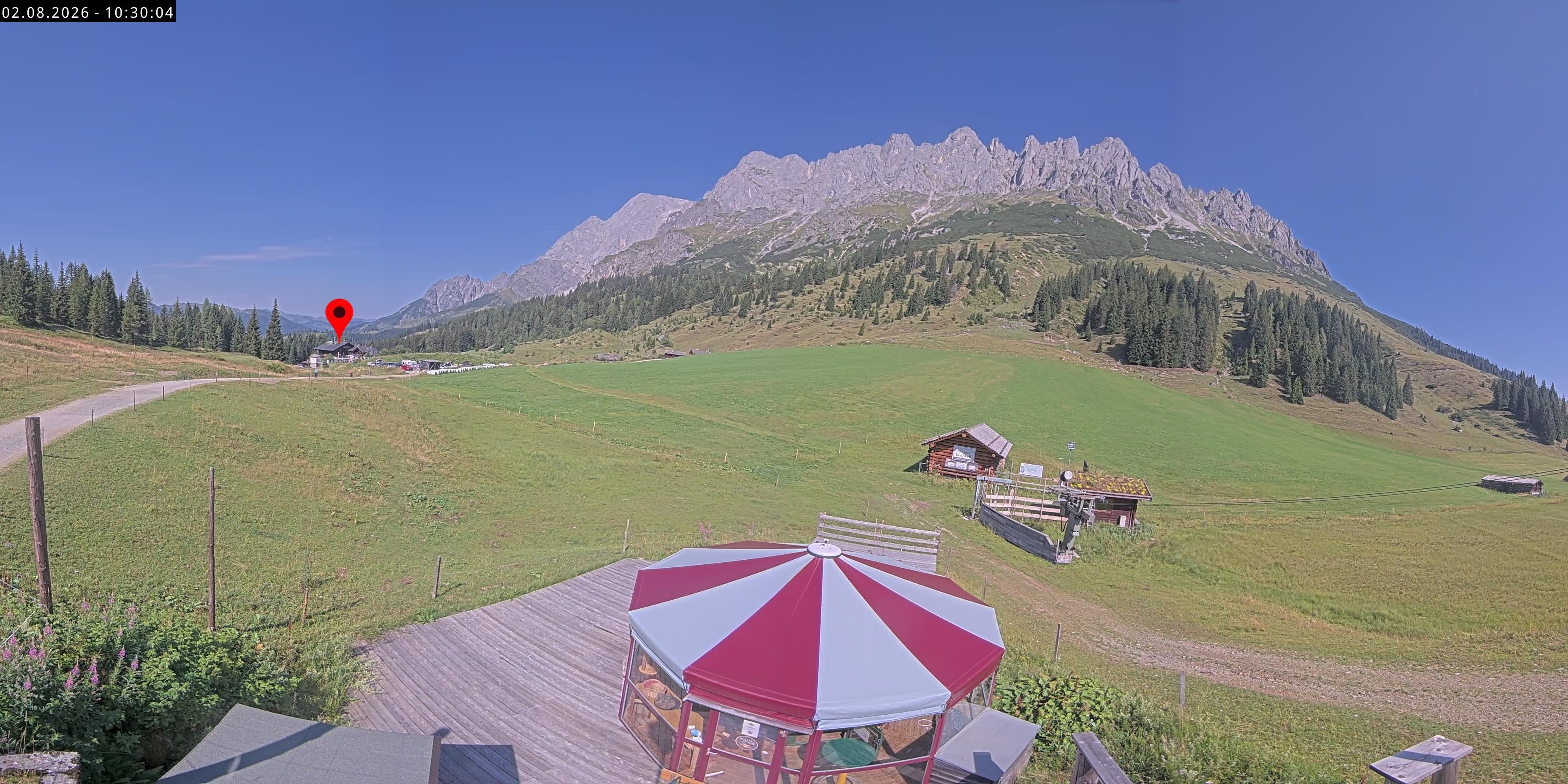 Archiv Foto Webcam Berghotel Arthurhaus am Hochkönig