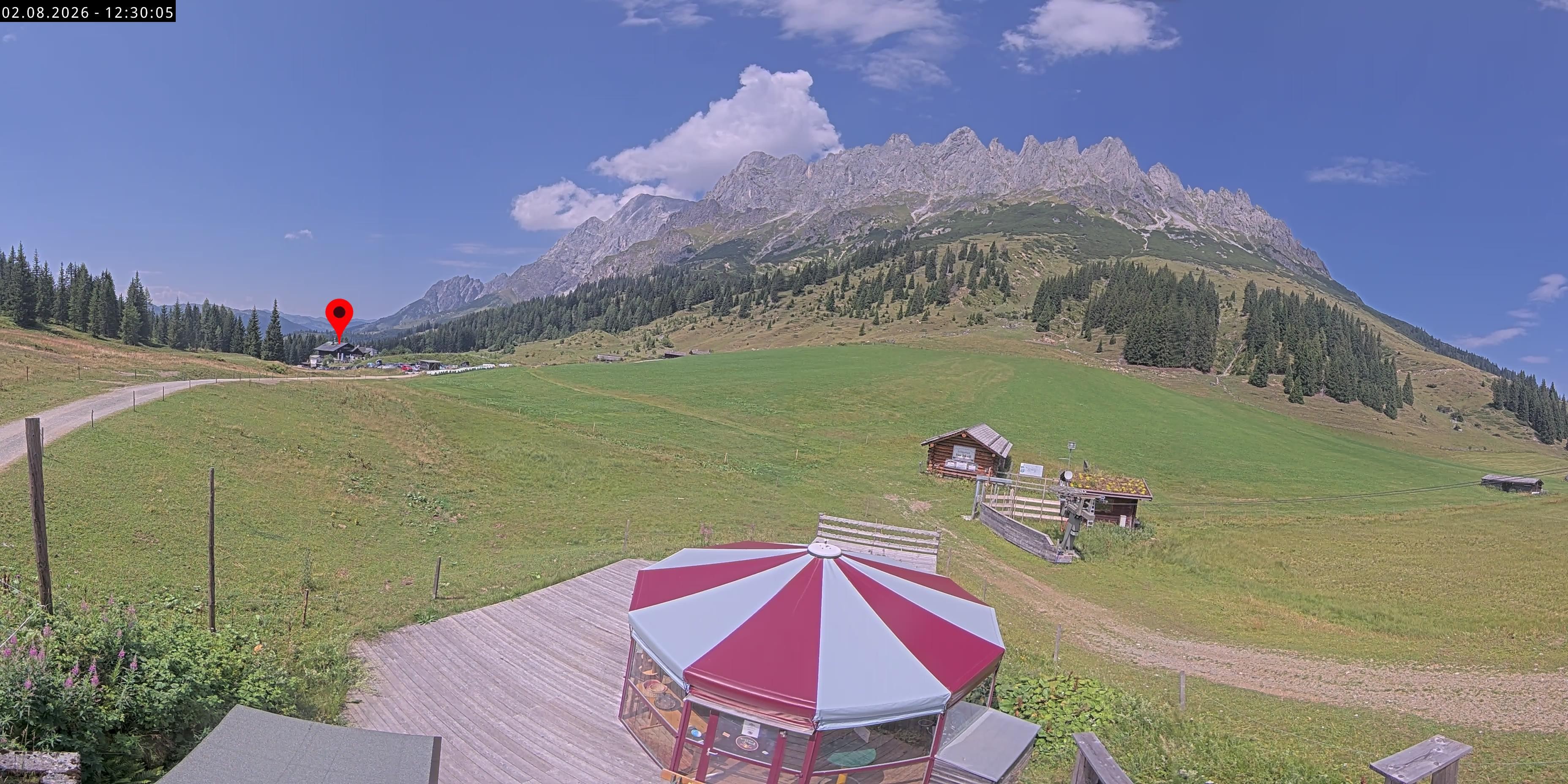 Archiv Foto Webcam Berghotel Arthurhaus am Hochkönig
