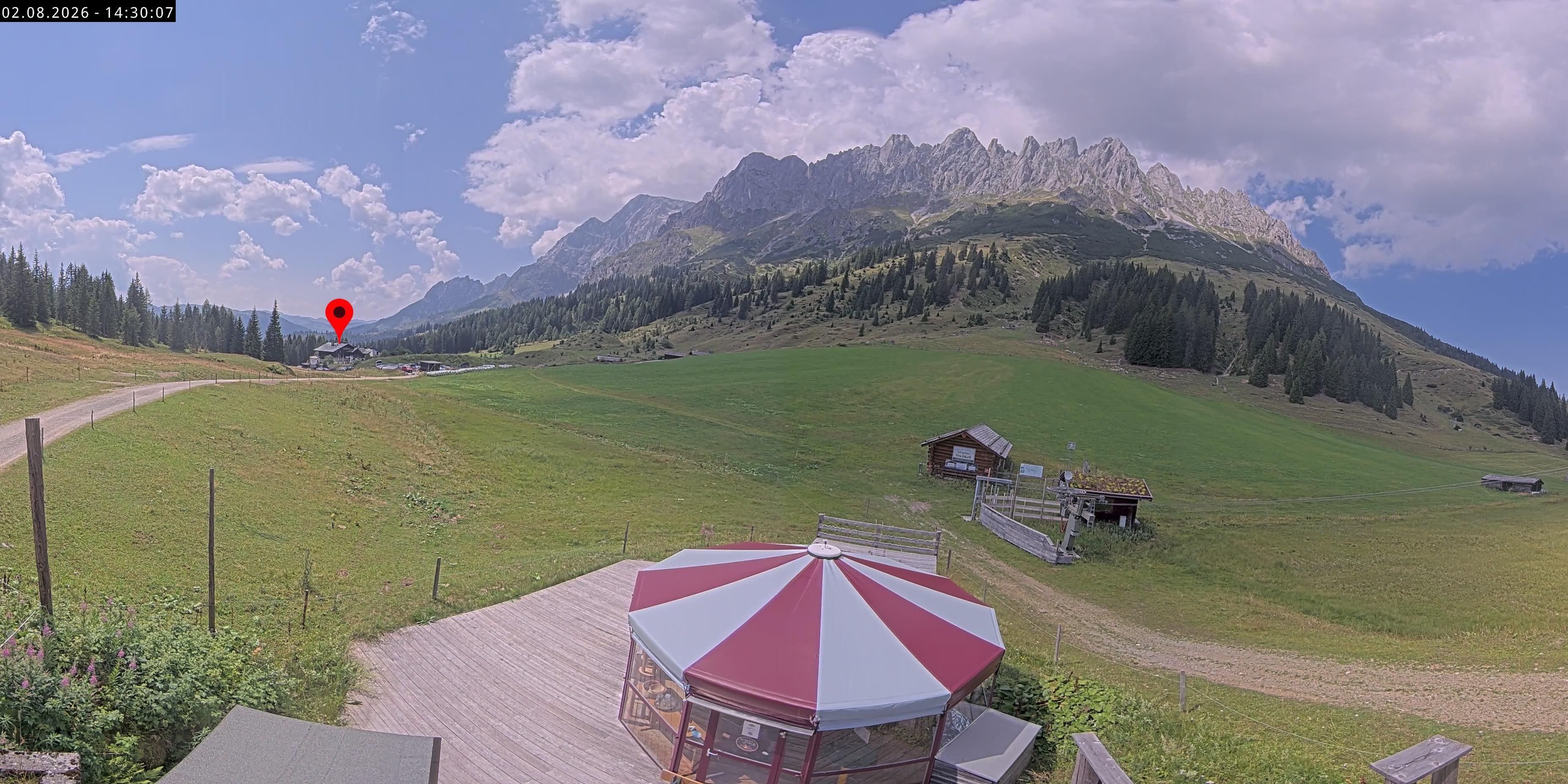 Archiv Foto Webcam Berghotel Arthurhaus am Hochkönig