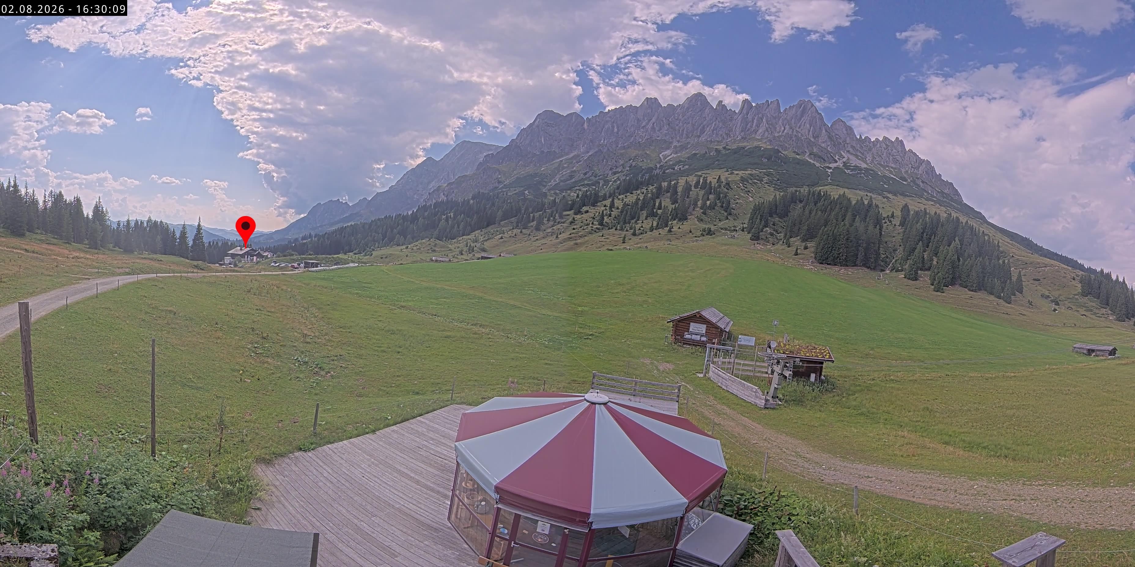 Archiv Foto Webcam Berghotel Arthurhaus am Hochkönig
