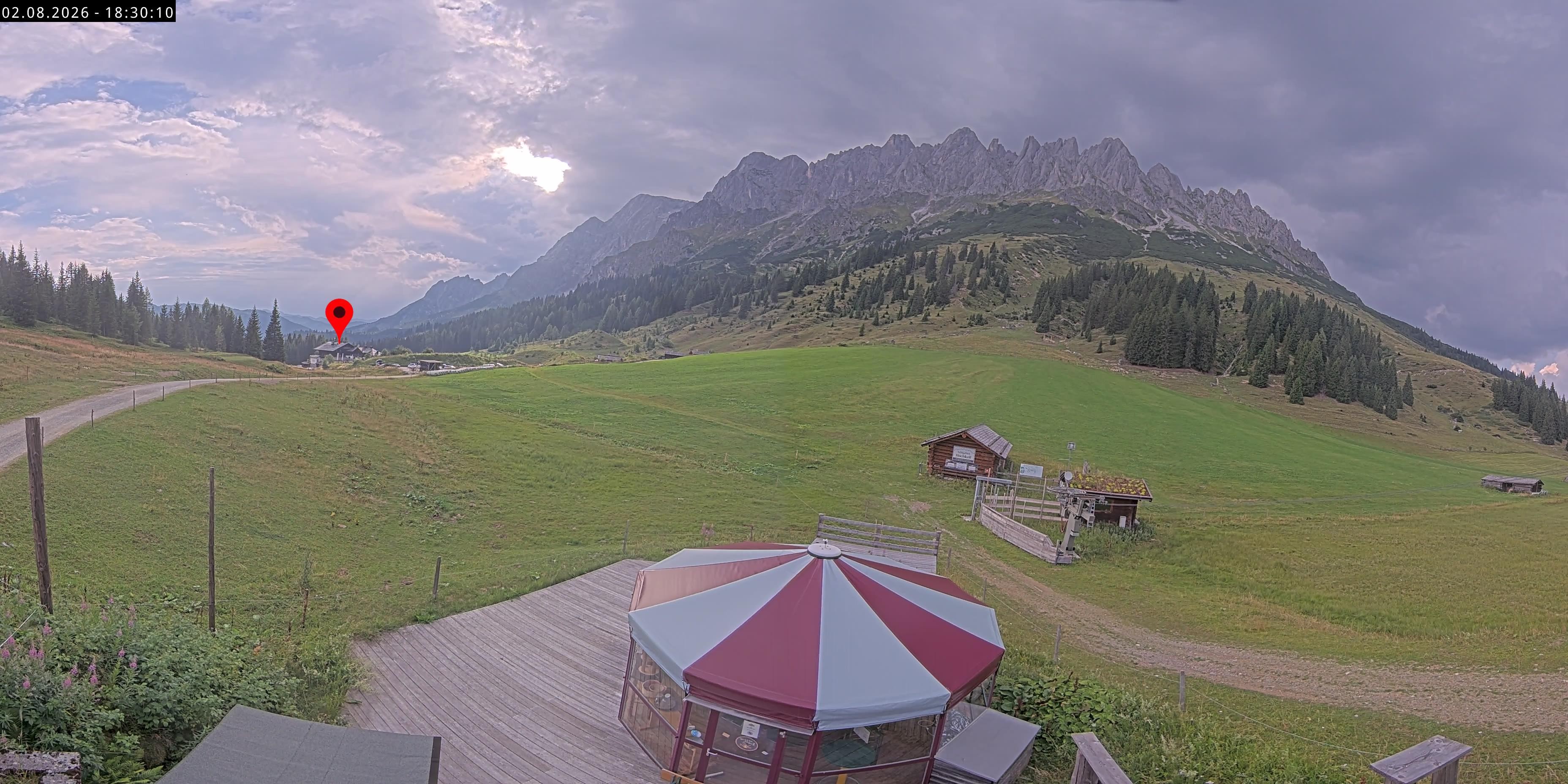 Archiv Foto Webcam Berghotel Arthurhaus am Hochkönig