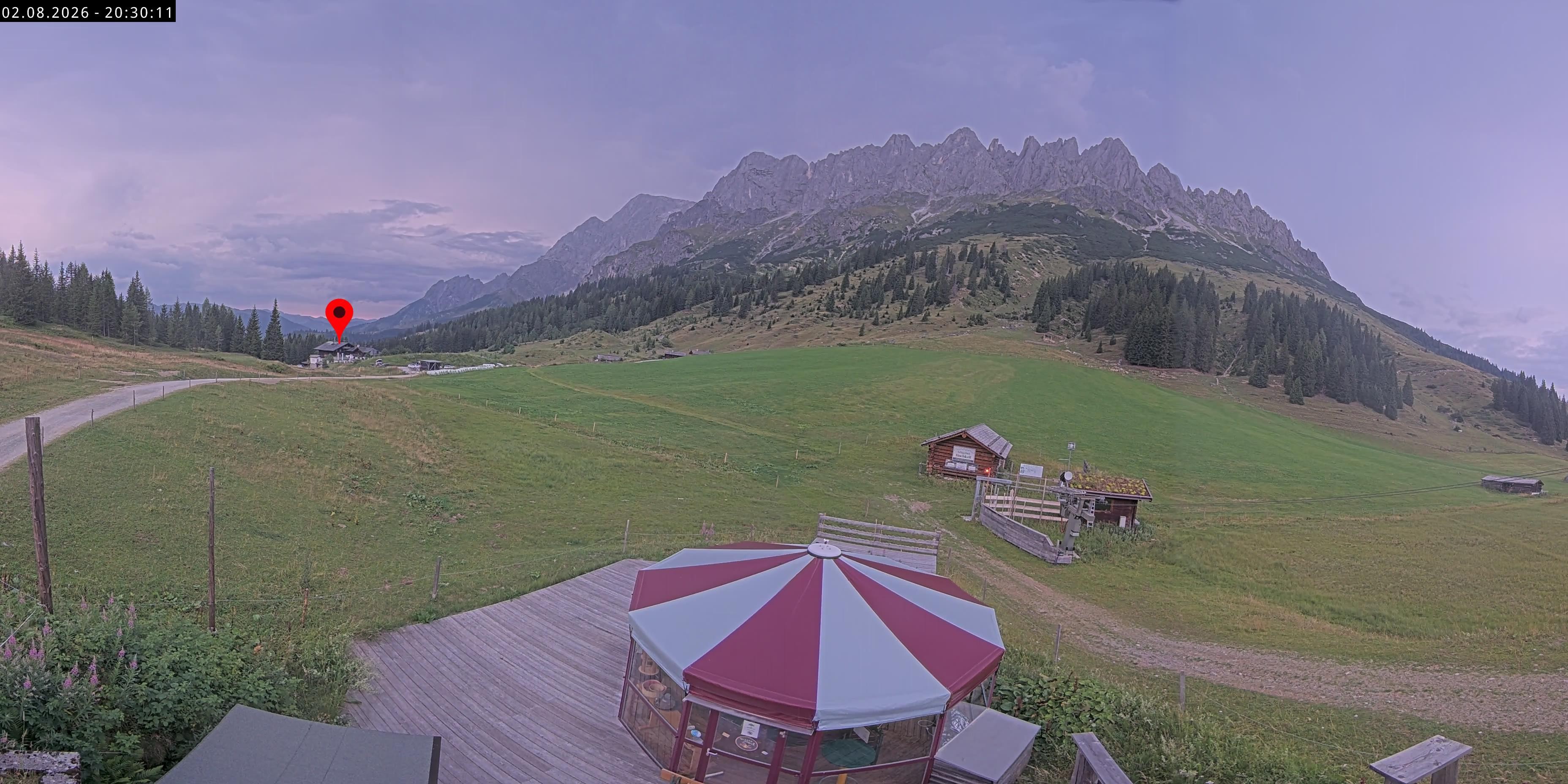 Archiv Foto Webcam Berghotel Arthurhaus am Hochkönig