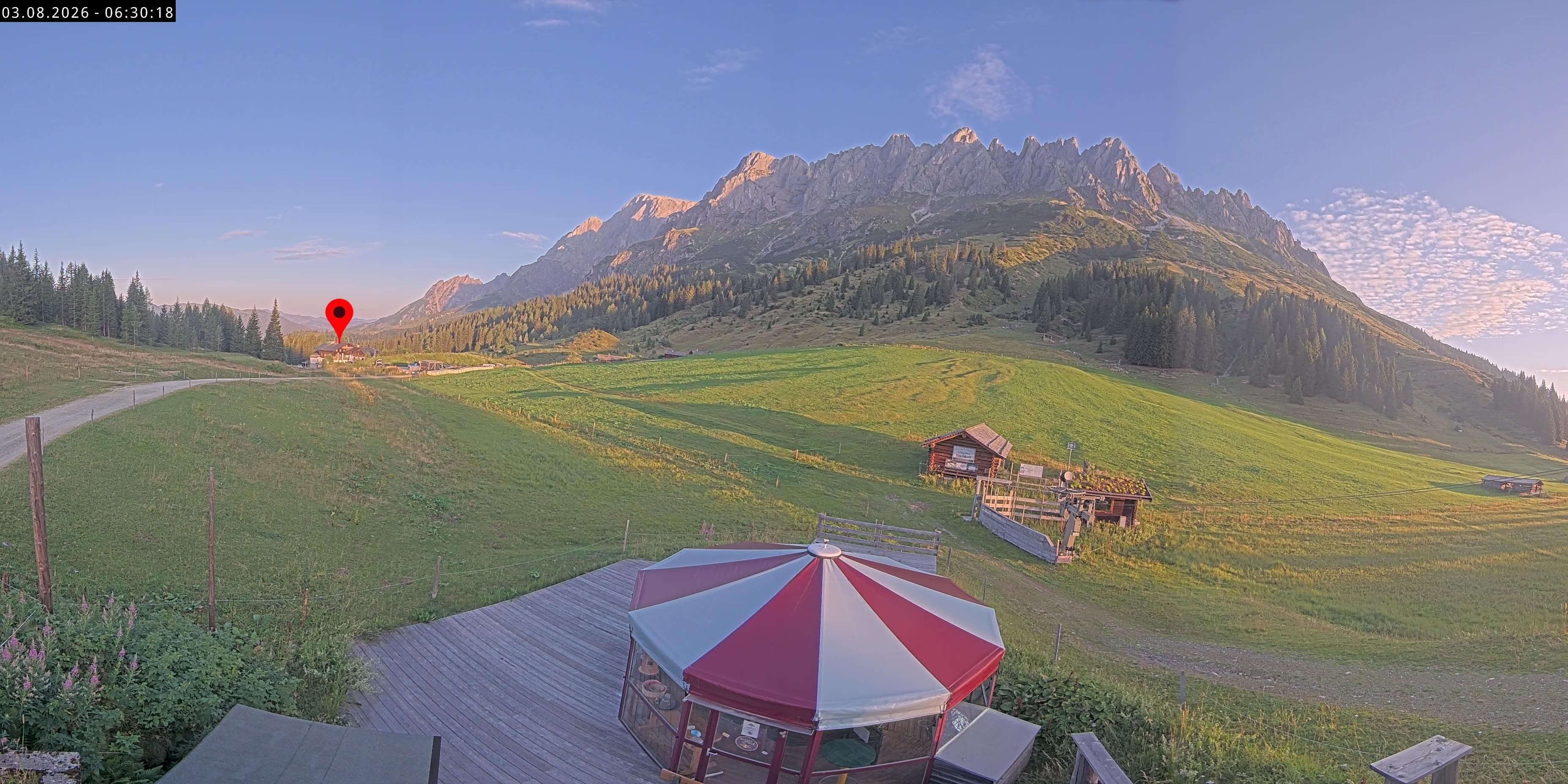 Archiv Foto Webcam Berghotel Arthurhaus am Hochkönig