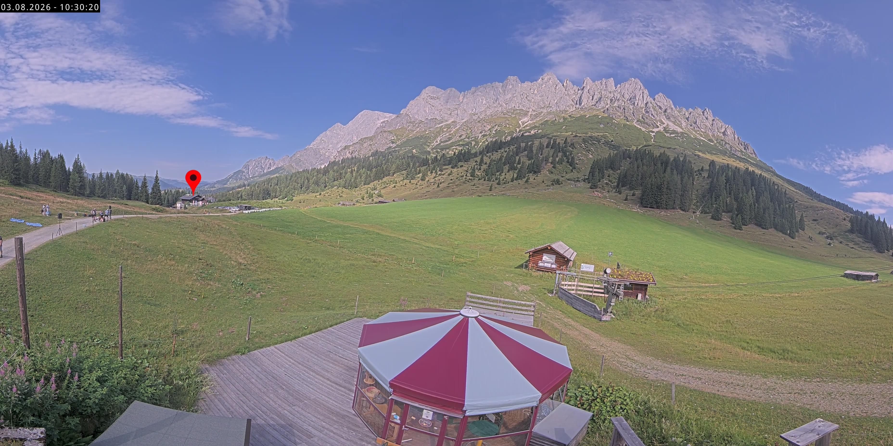 Archiv Foto Webcam Berghotel Arthurhaus am Hochkönig