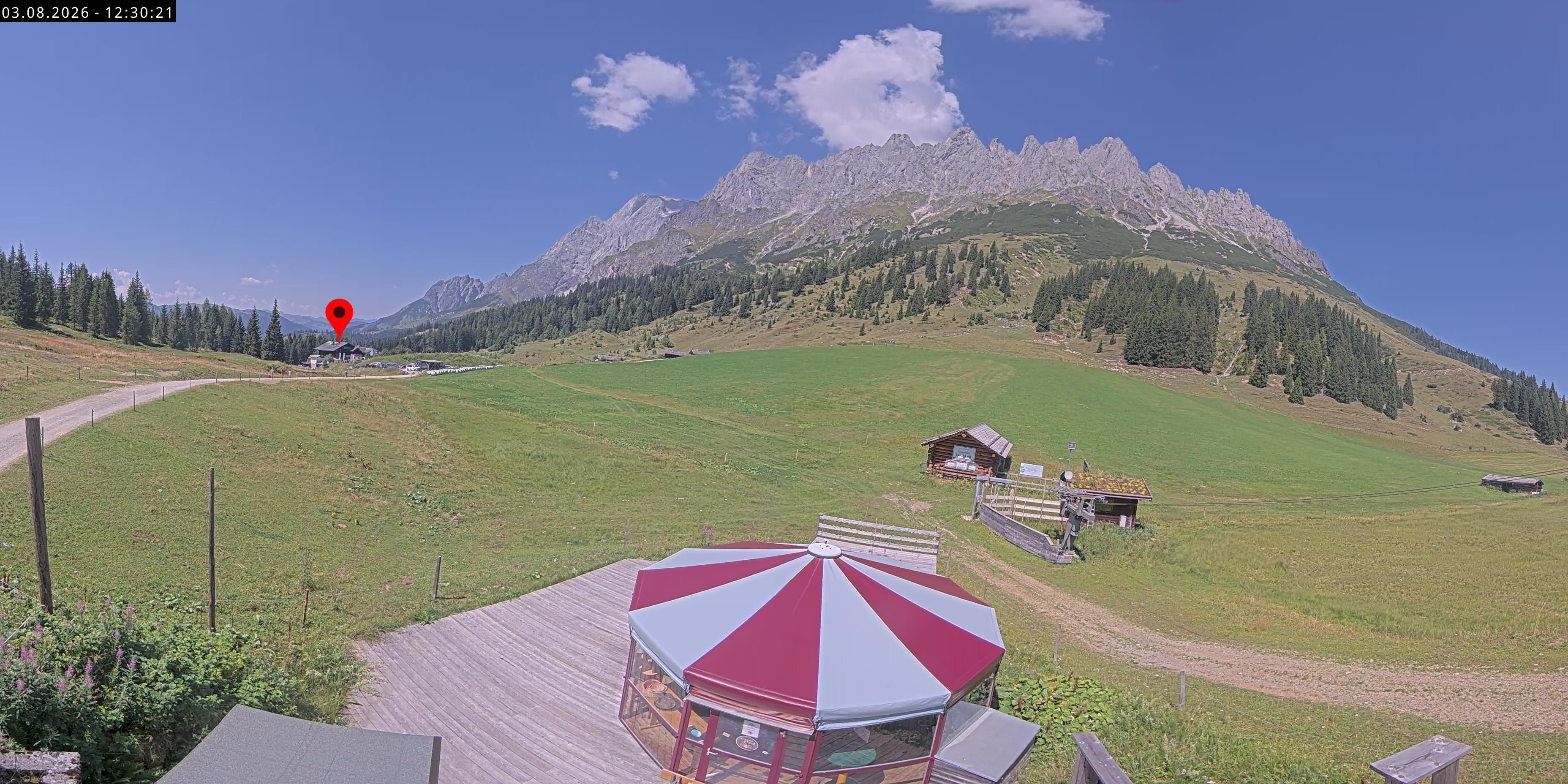 Archiv Foto Webcam Berghotel Arthurhaus am Hochkönig