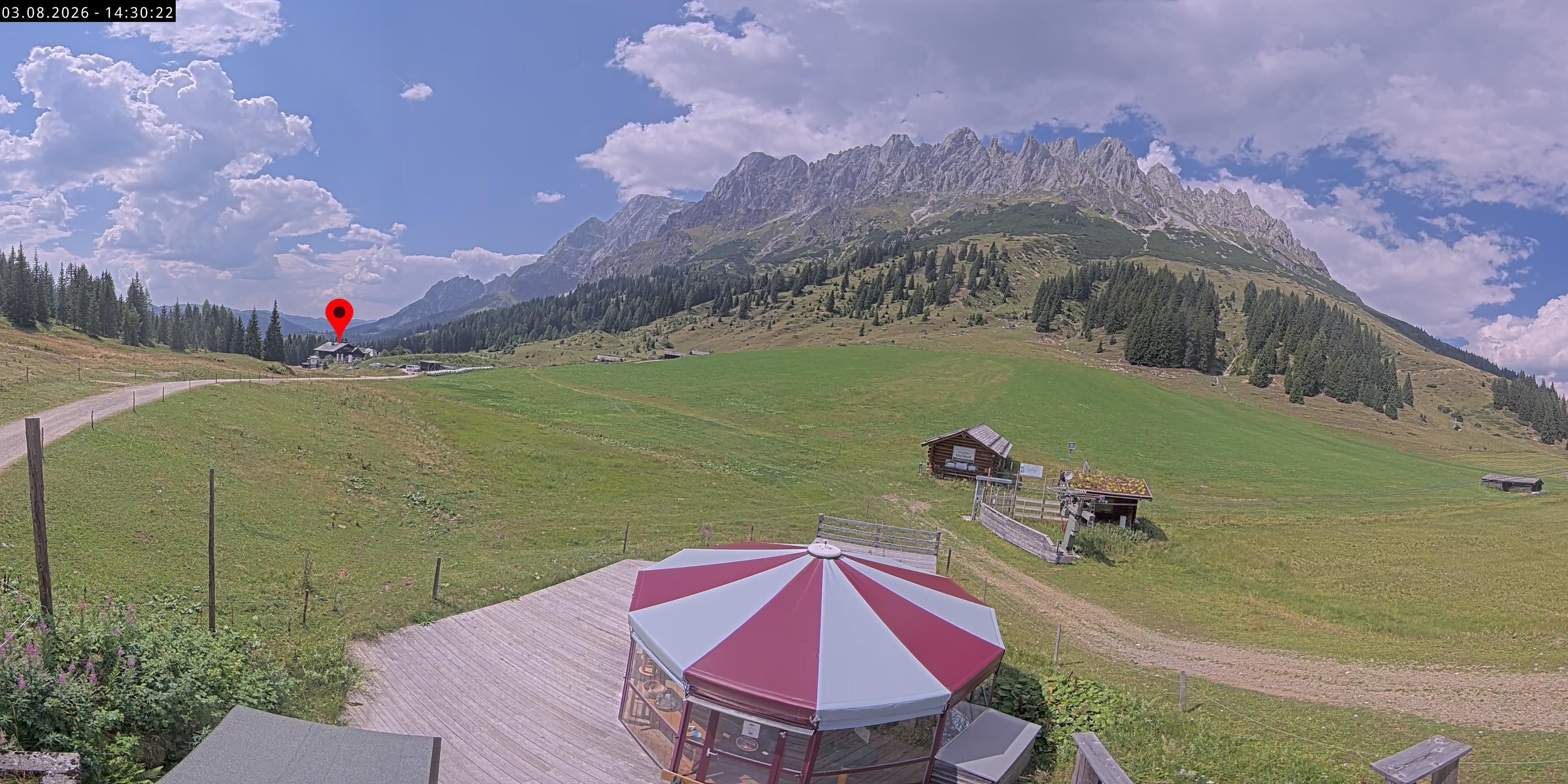 Archiv Foto Webcam Berghotel Arthurhaus am Hochkönig