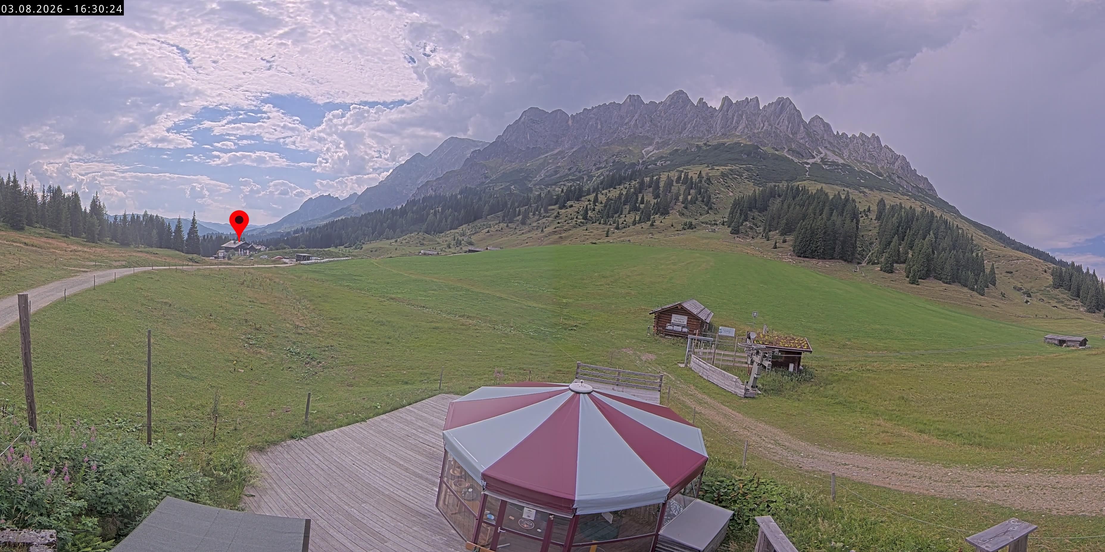 Archiv Foto Webcam Berghotel Arthurhaus am Hochkönig