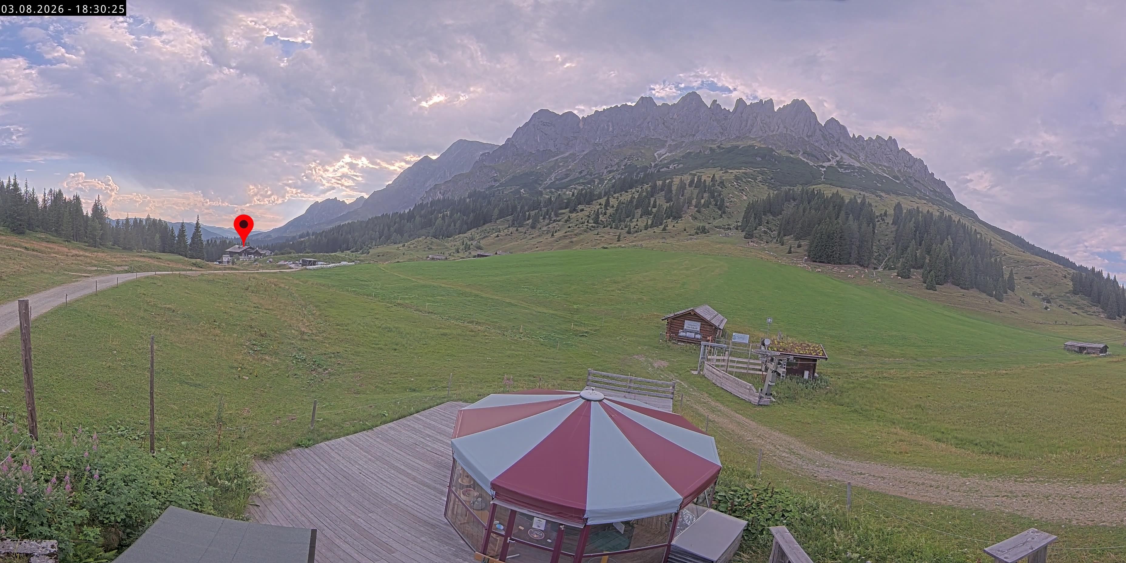 Archiv Foto Webcam Berghotel Arthurhaus am Hochkönig