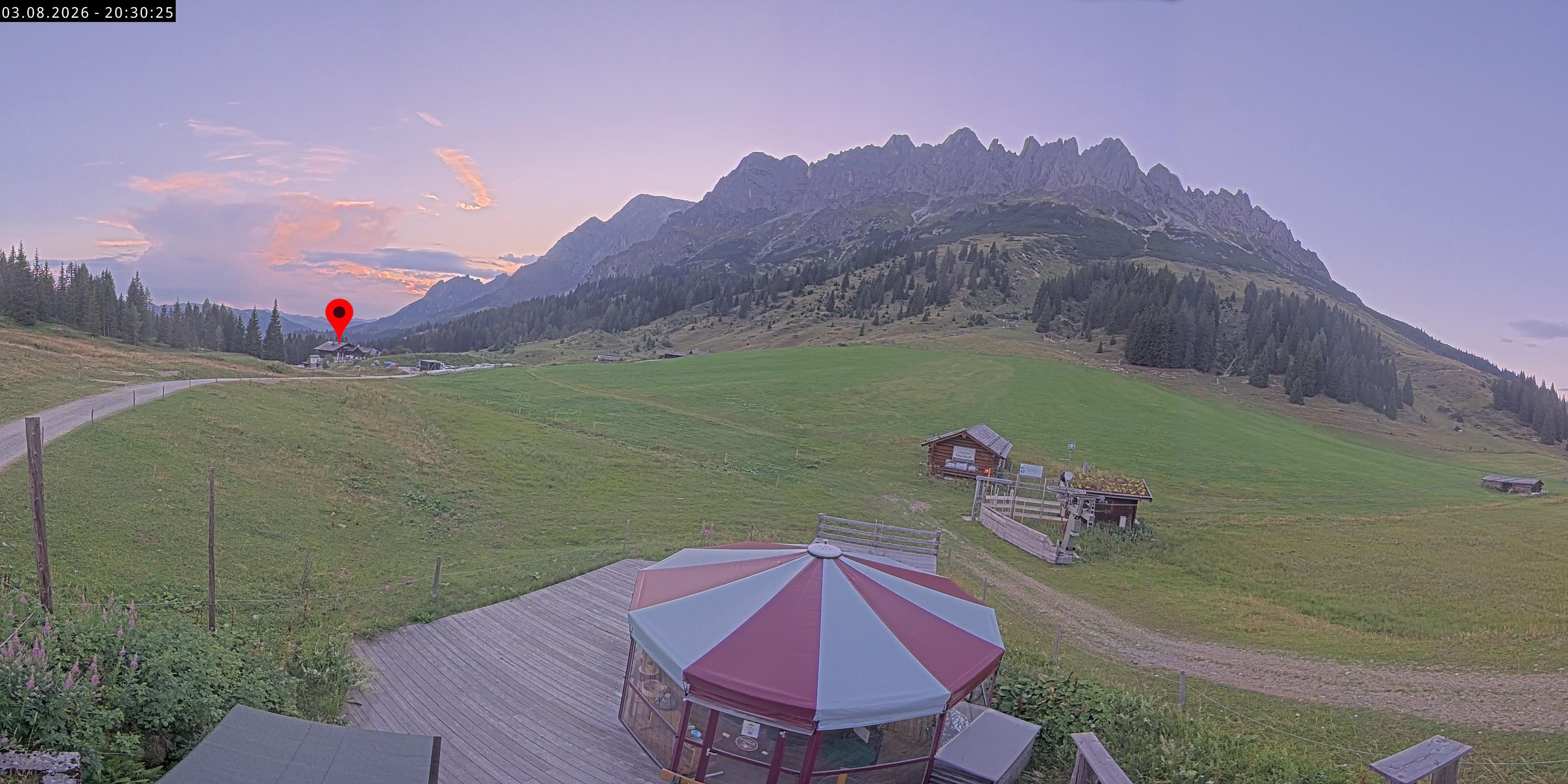 Archiv Foto Webcam Berghotel Arthurhaus am Hochkönig