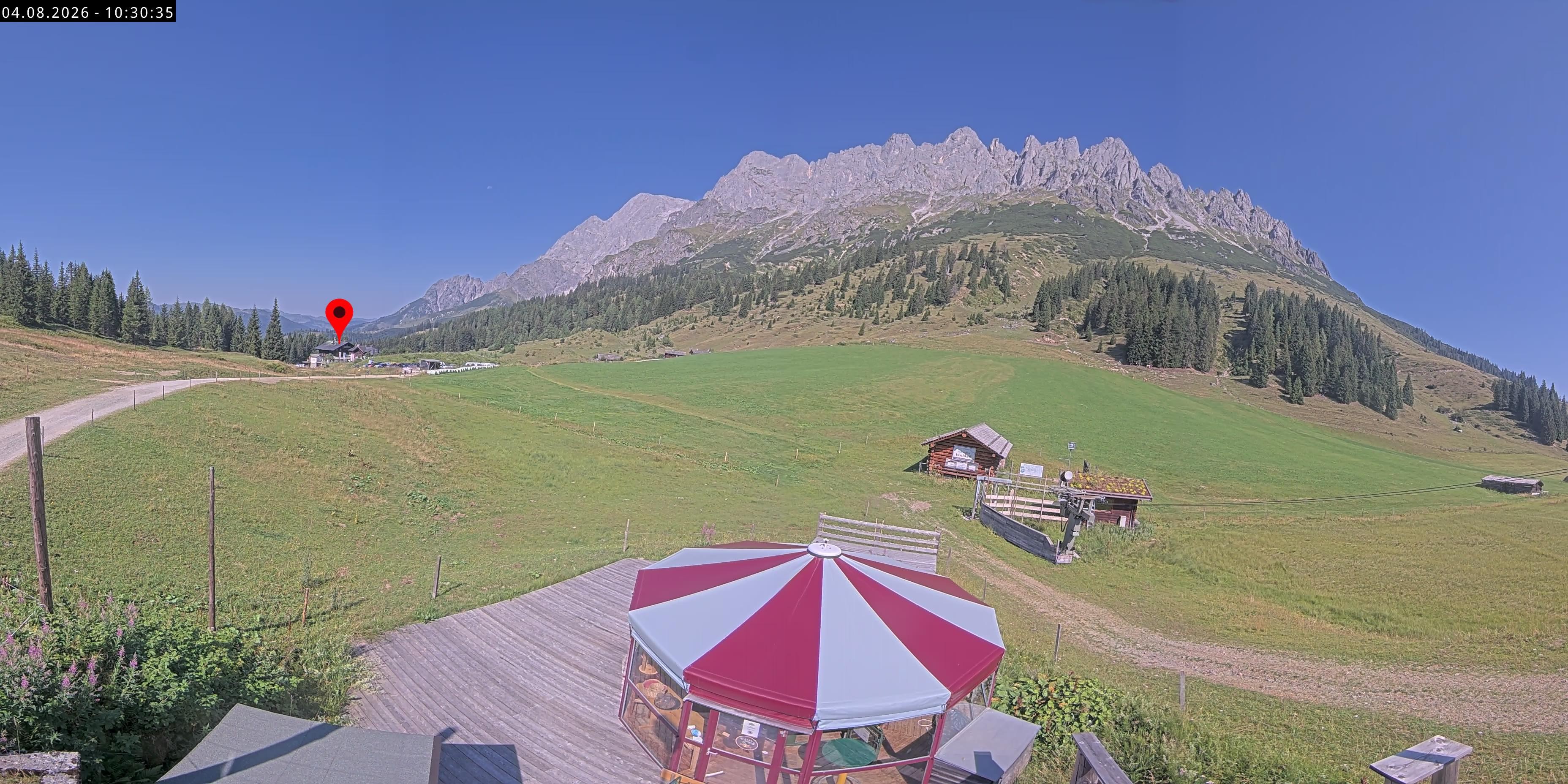 Archiv Foto Webcam Berghotel Arthurhaus am Hochkönig