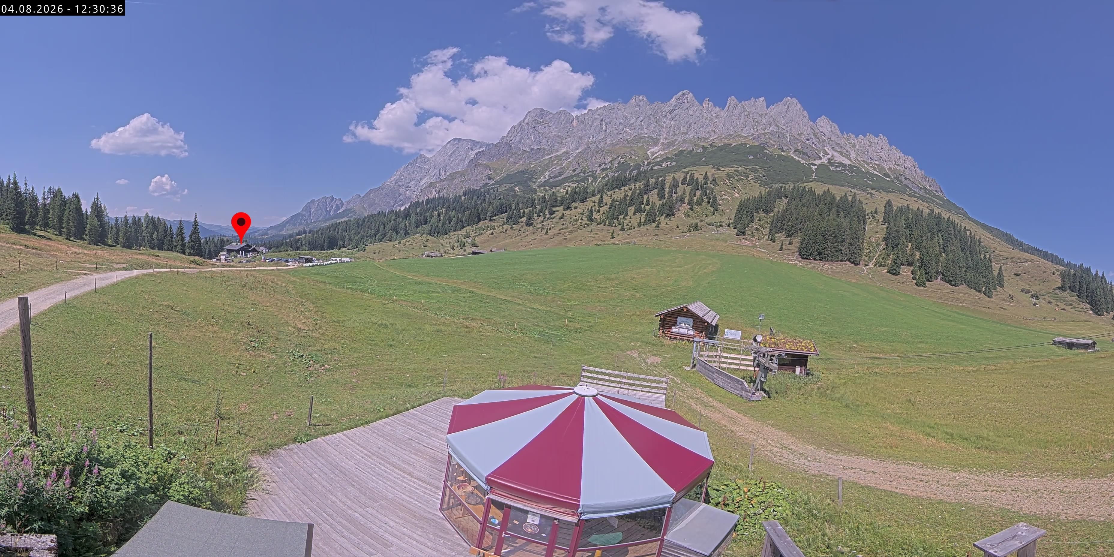Archiv Foto Webcam Berghotel Arthurhaus am Hochkönig