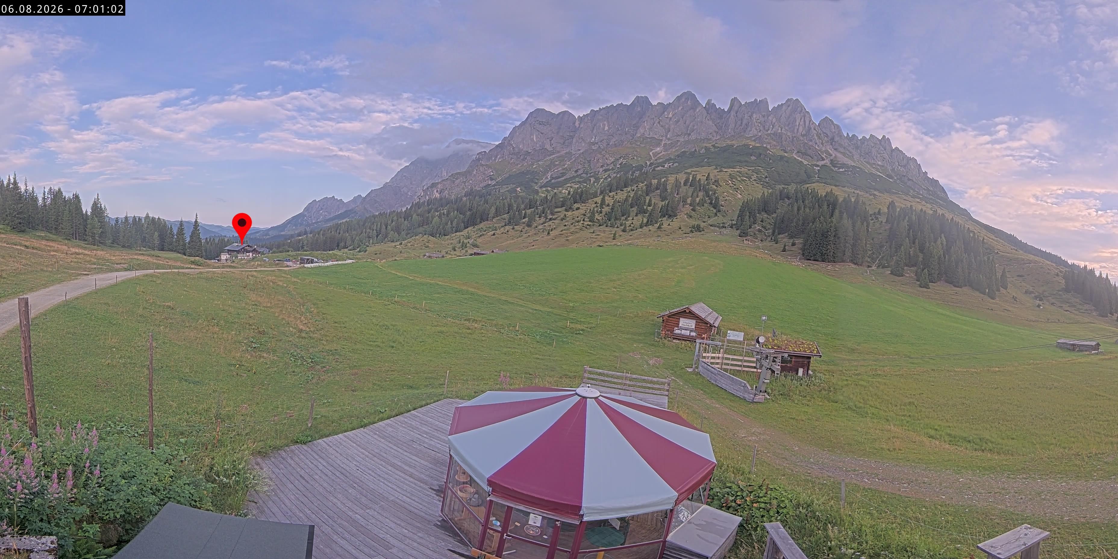 Archiv Foto Webcam Berghotel Arthurhaus am Hochkönig