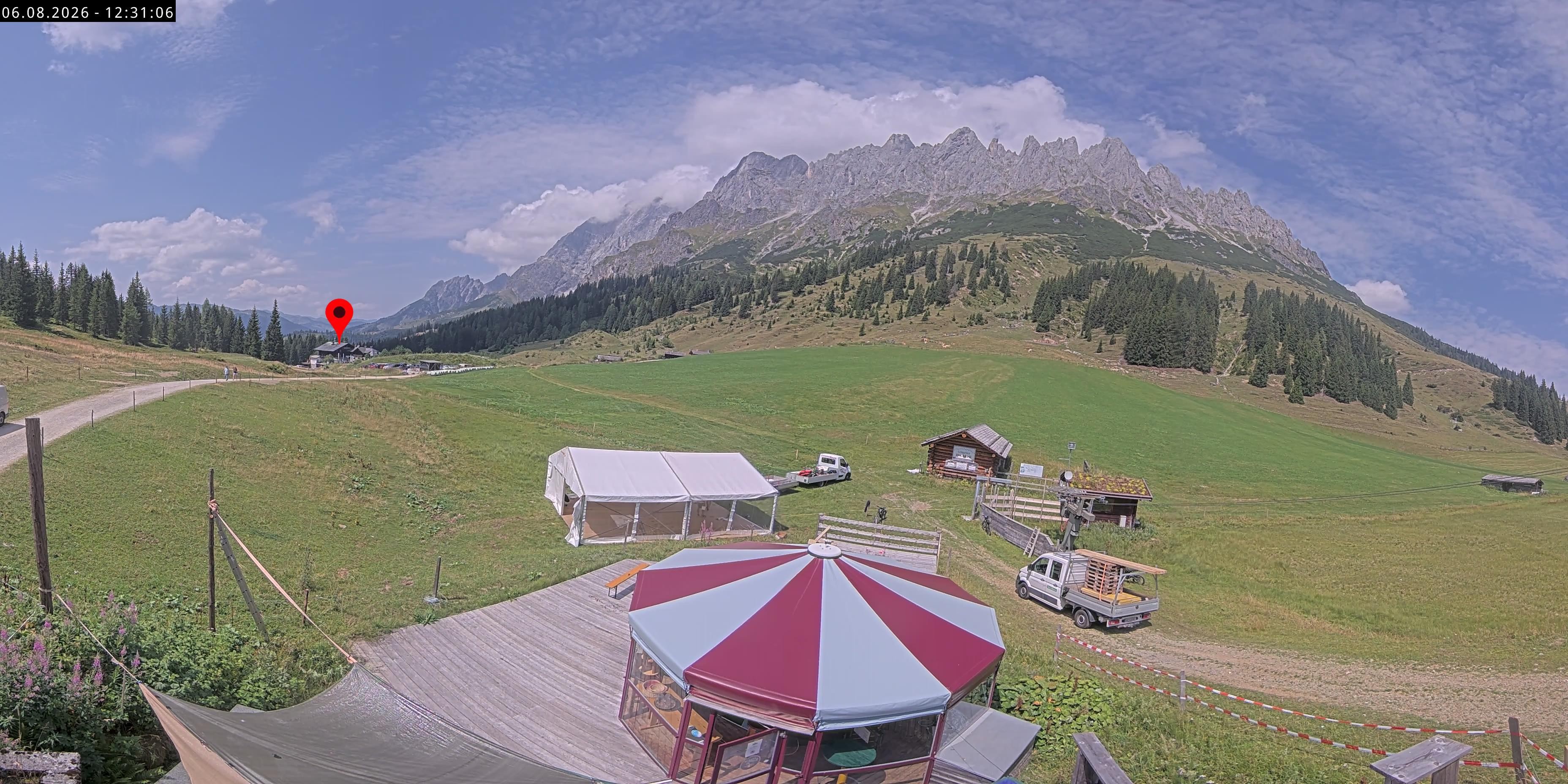 Archiv Foto Webcam Berghotel Arthurhaus am Hochkönig