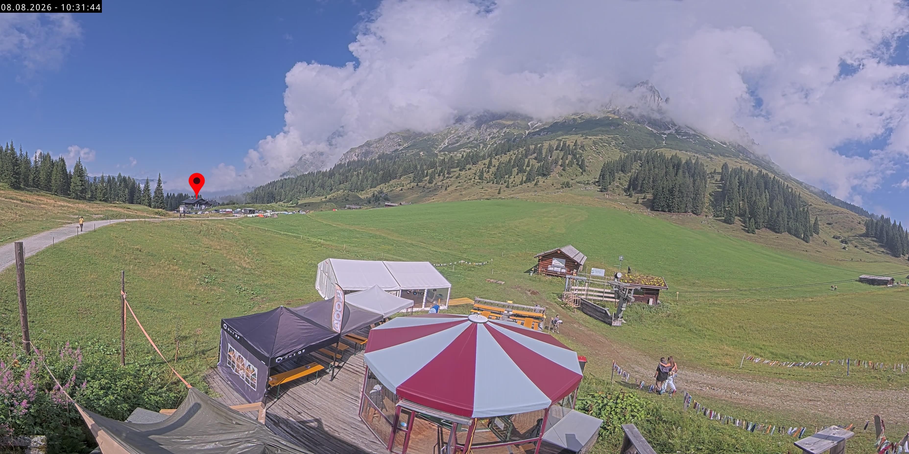 Archiv Foto Webcam Berghotel Arthurhaus am Hochkönig