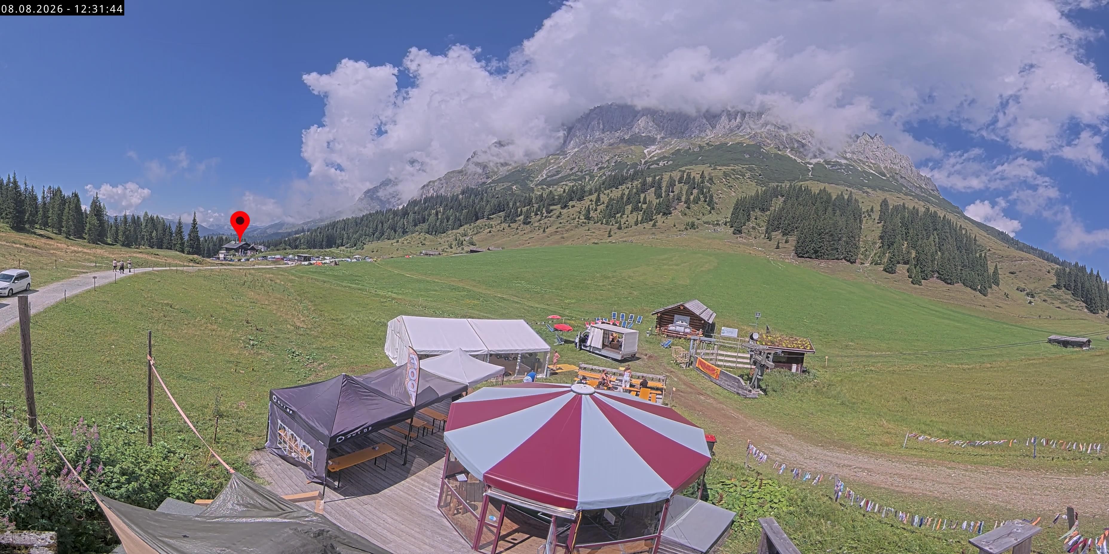 Archiv Foto Webcam Berghotel Arthurhaus am Hochkönig