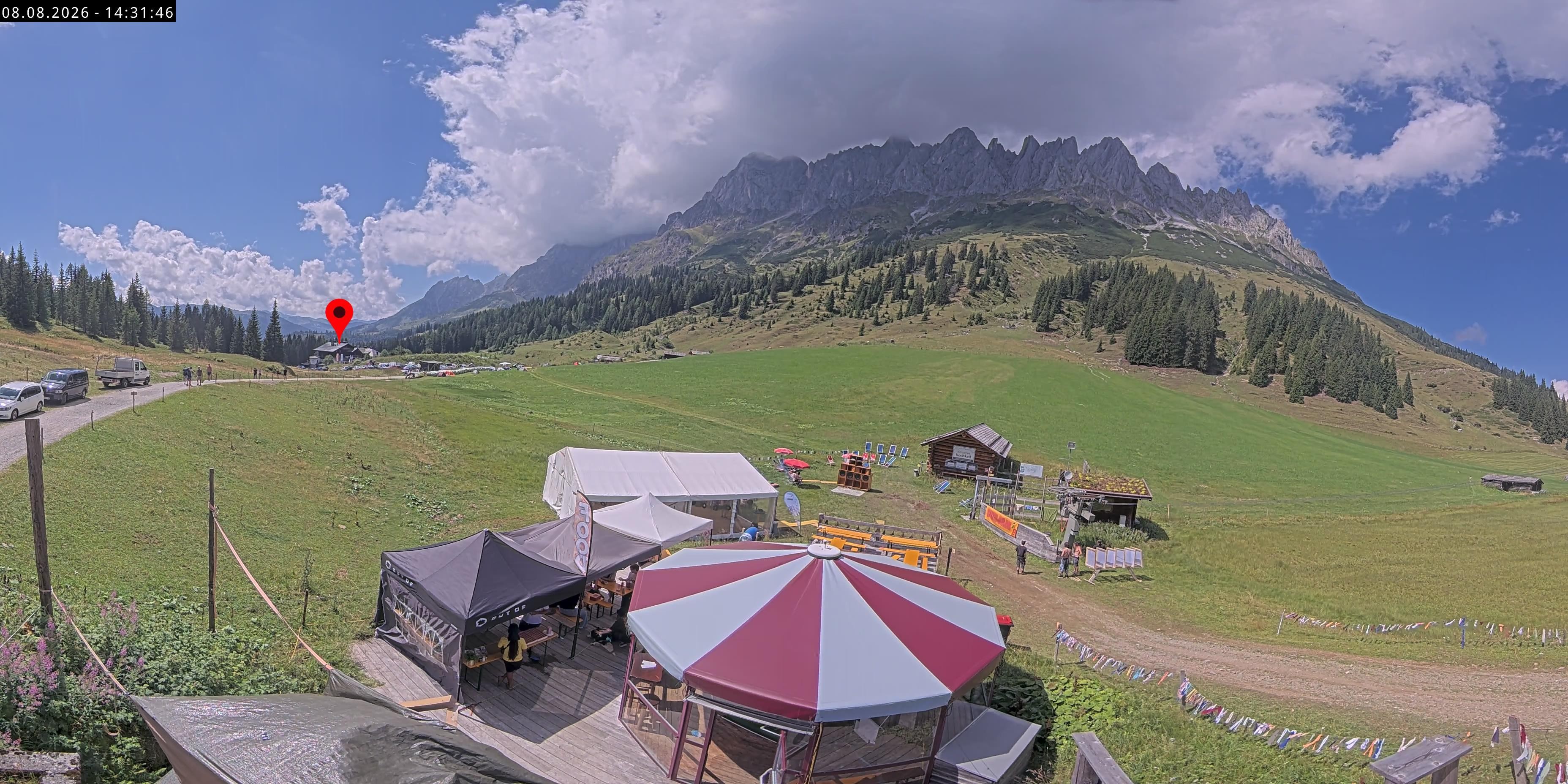Archiv Foto Webcam Berghotel Arthurhaus am Hochkönig