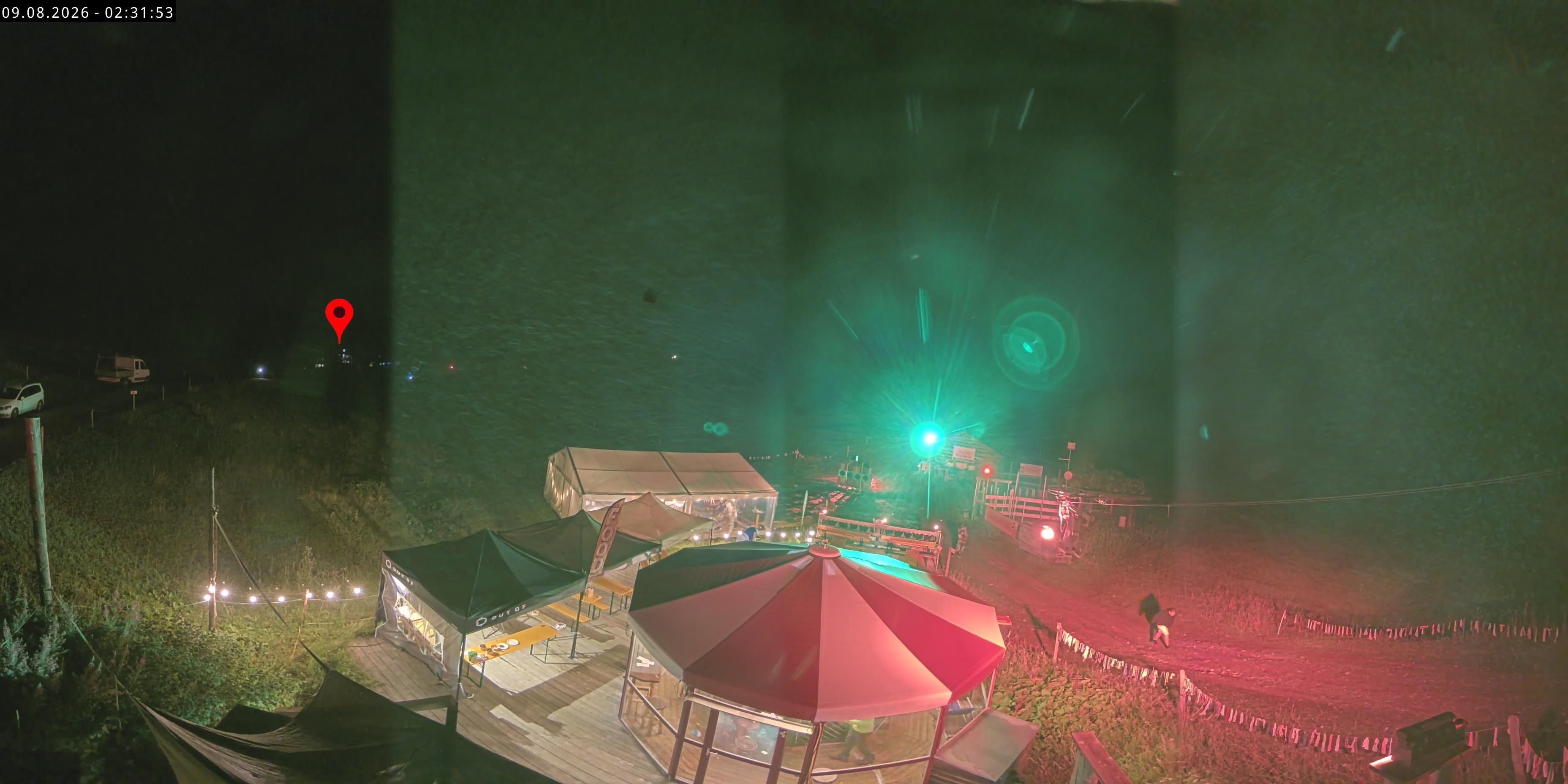 Archived image Webcam Mountain inn Arthurhaus at Hochkönig