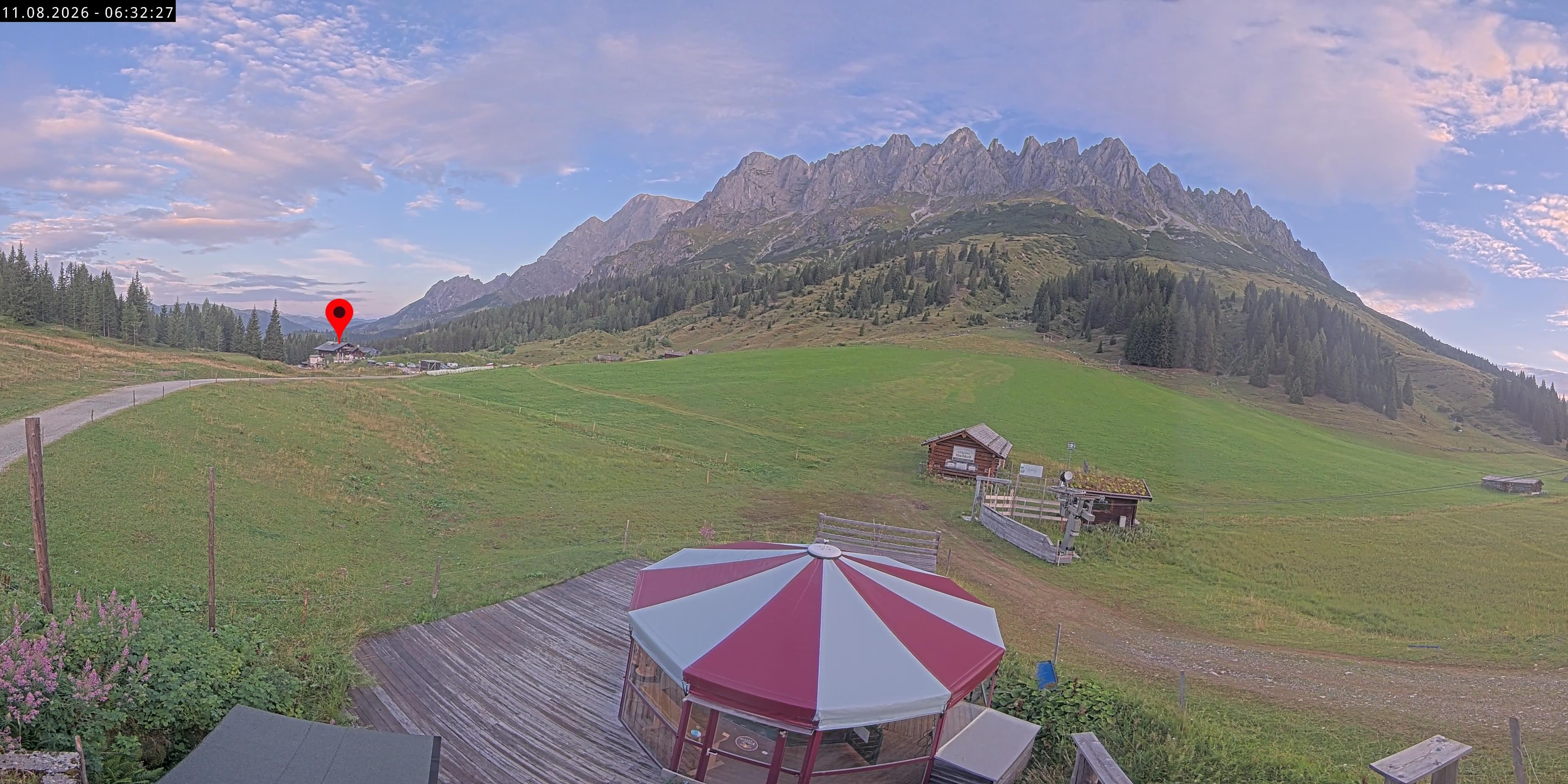 Archiv Foto Webcam Berghotel Arthurhaus am Hochkönig