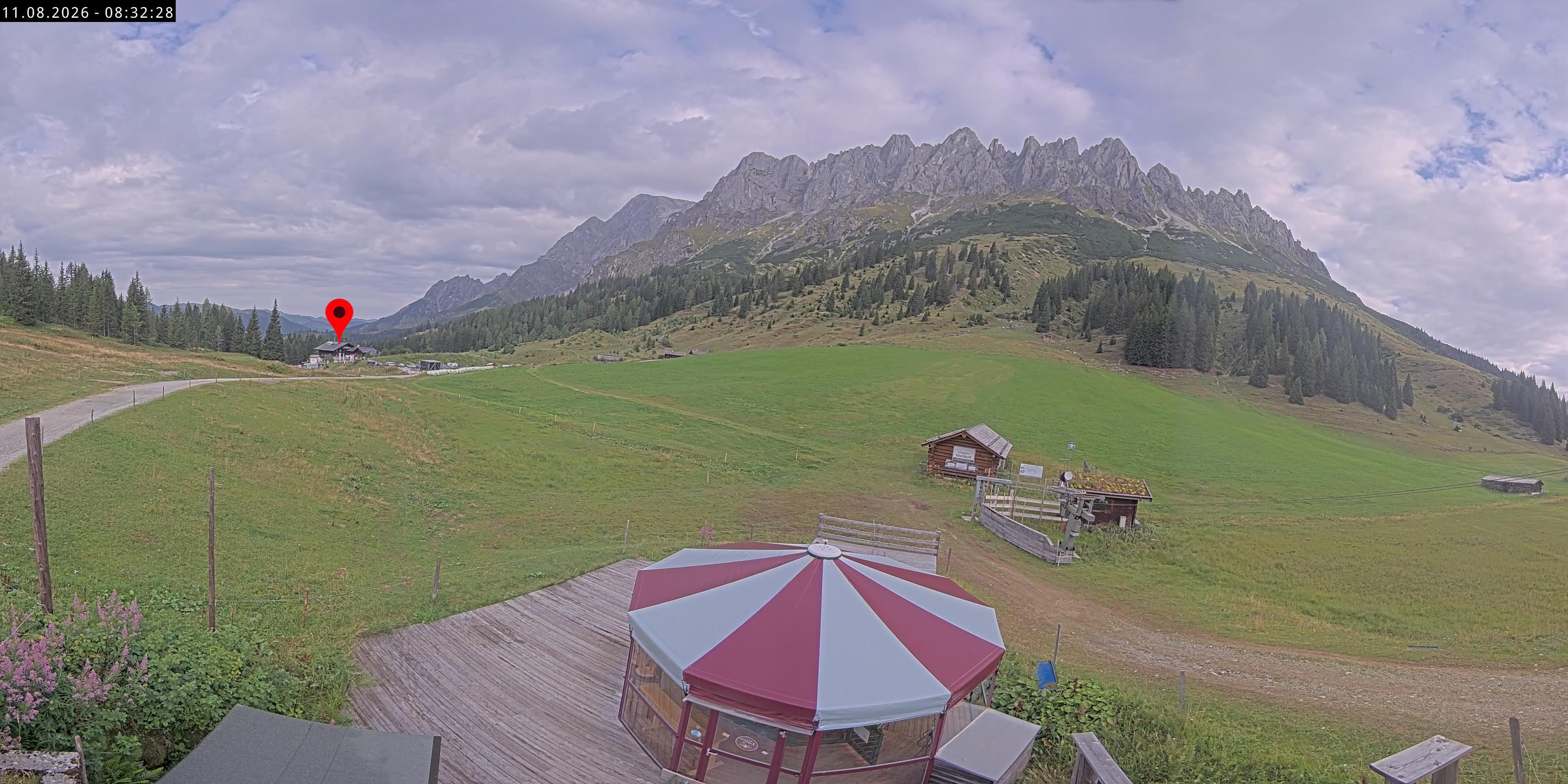 Archiv Foto Webcam Berghotel Arthurhaus am Hochkönig