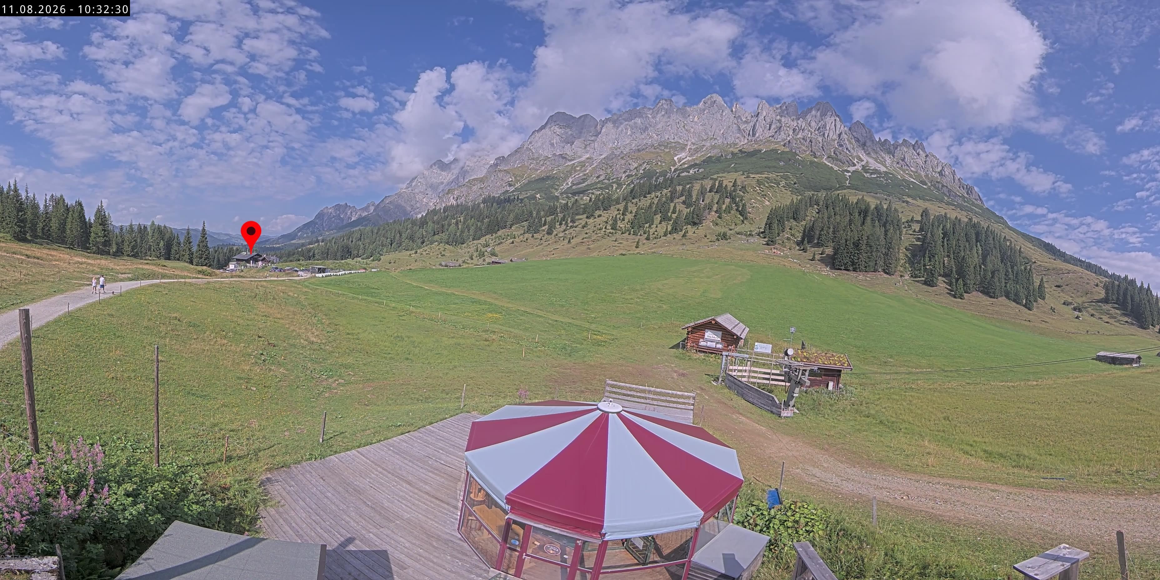Archiv Foto Webcam Berghotel Arthurhaus am Hochkönig