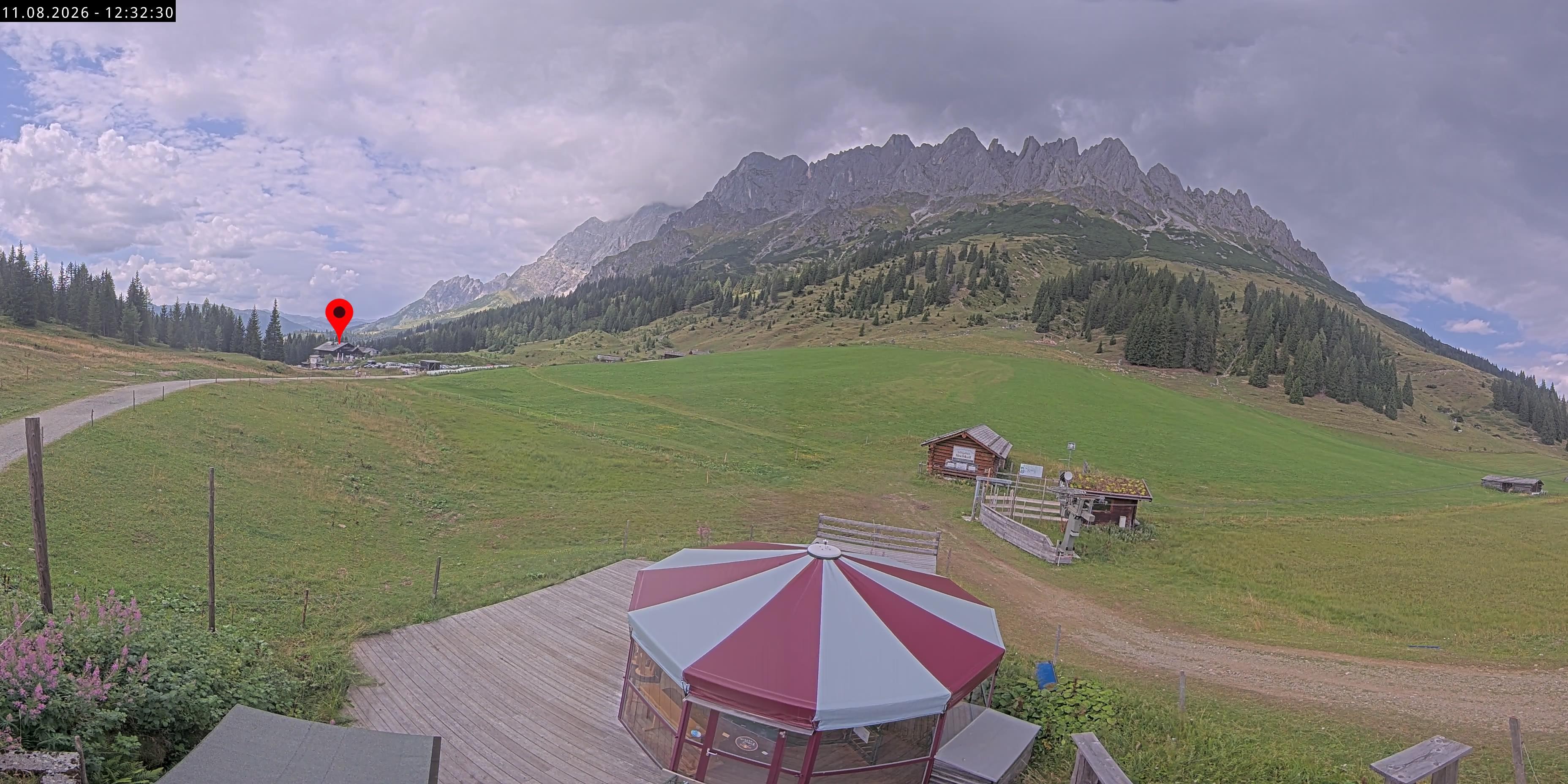 Archiv Foto Webcam Berghotel Arthurhaus am Hochkönig