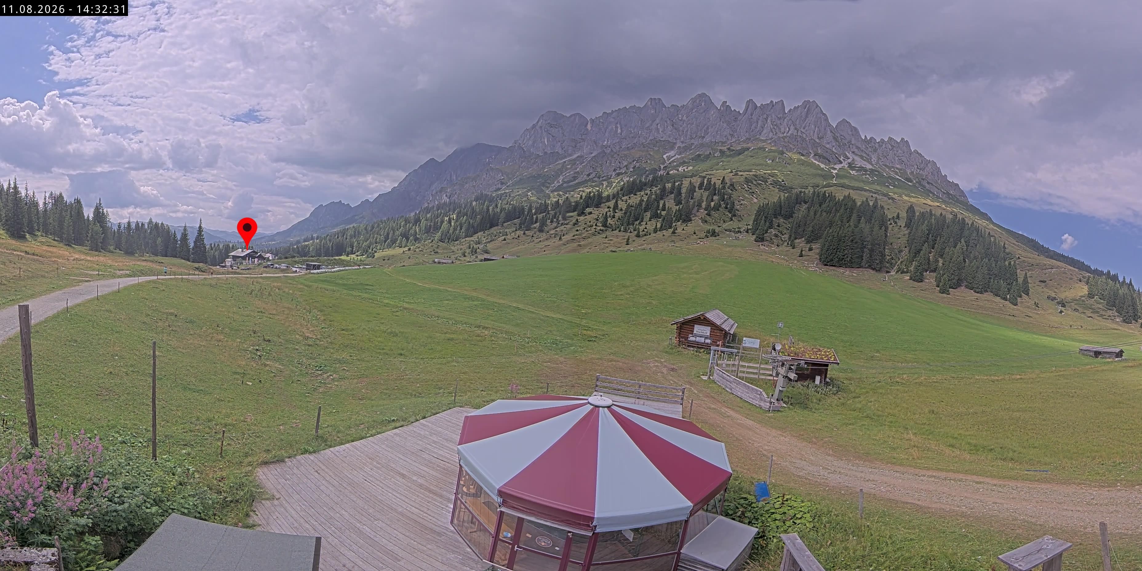 Archiv Foto Webcam Berghotel Arthurhaus am Hochkönig