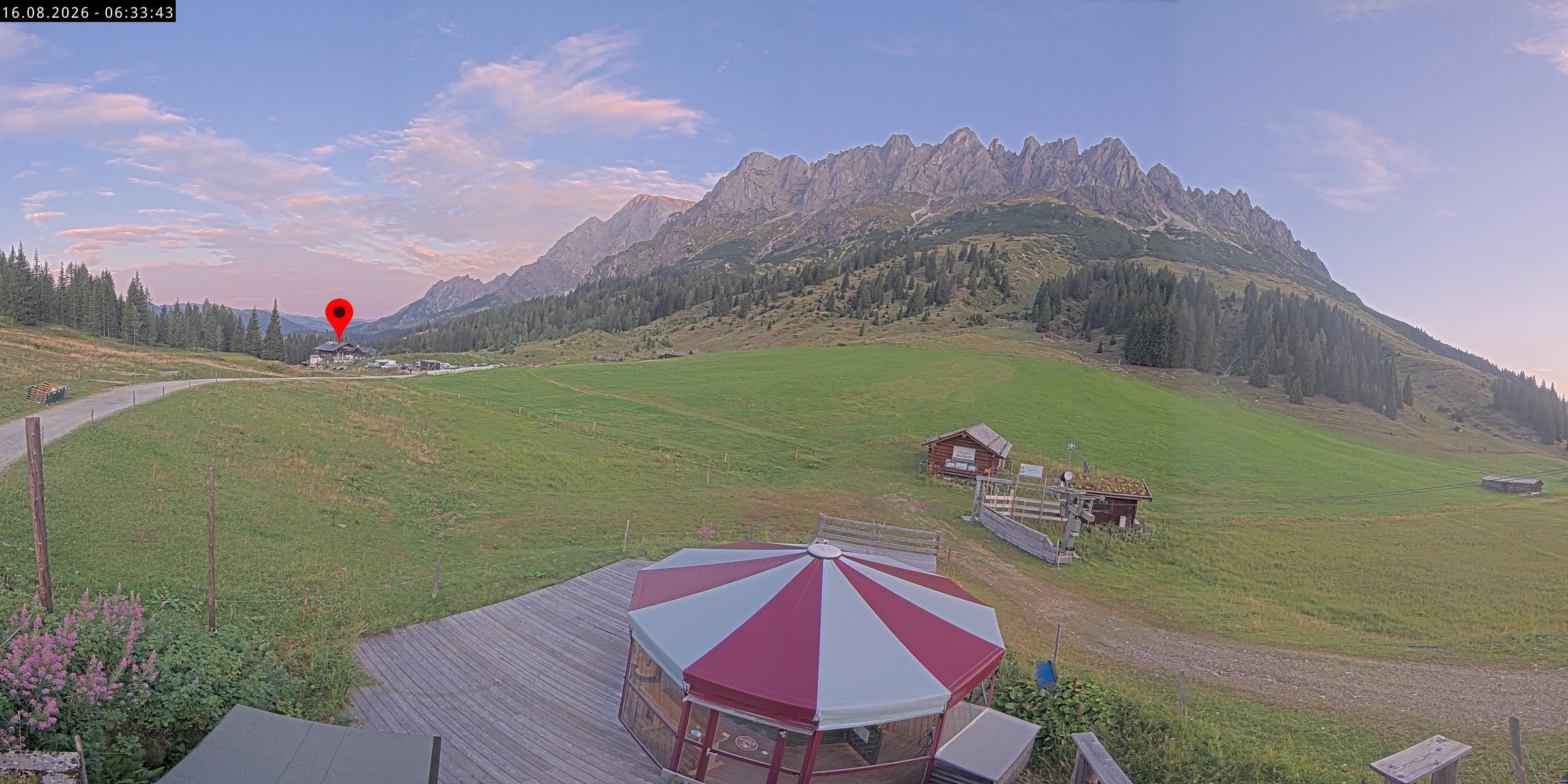 Archiv Foto Webcam Berghotel Arthurhaus am Hochkönig