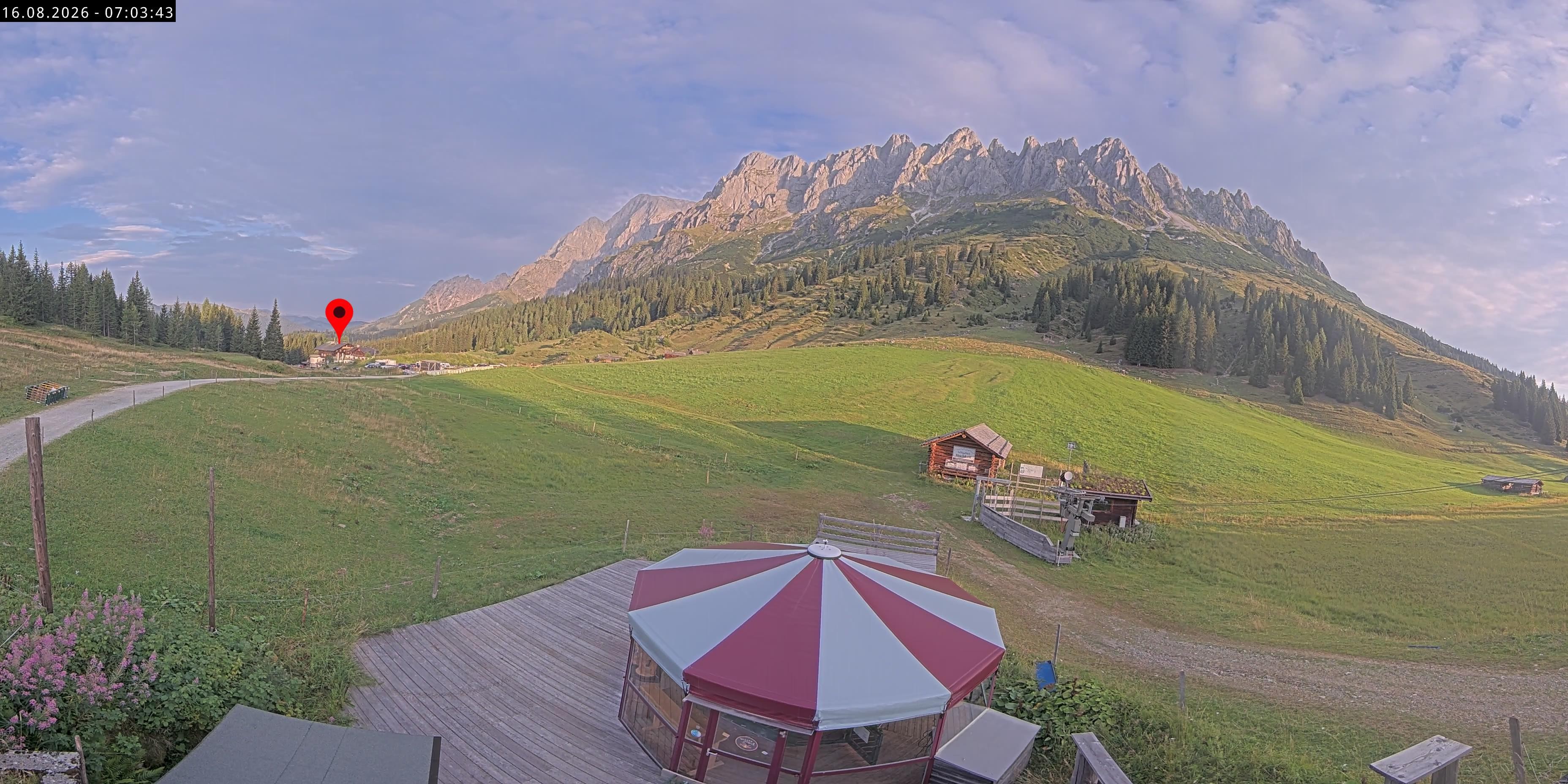 Archiv Foto Webcam Berghotel Arthurhaus am Hochkönig