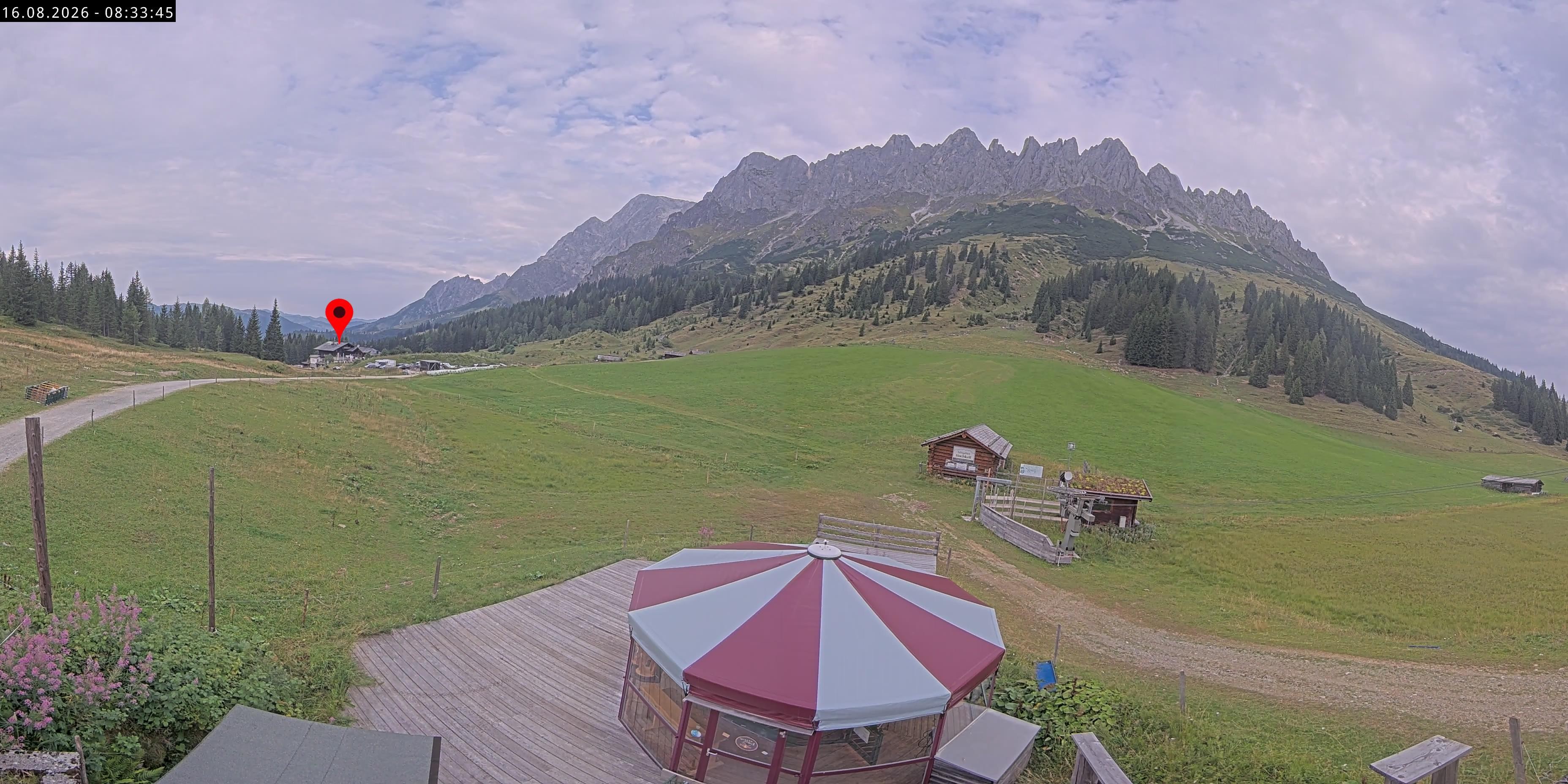 Archiv Foto Webcam Berghotel Arthurhaus am Hochkönig