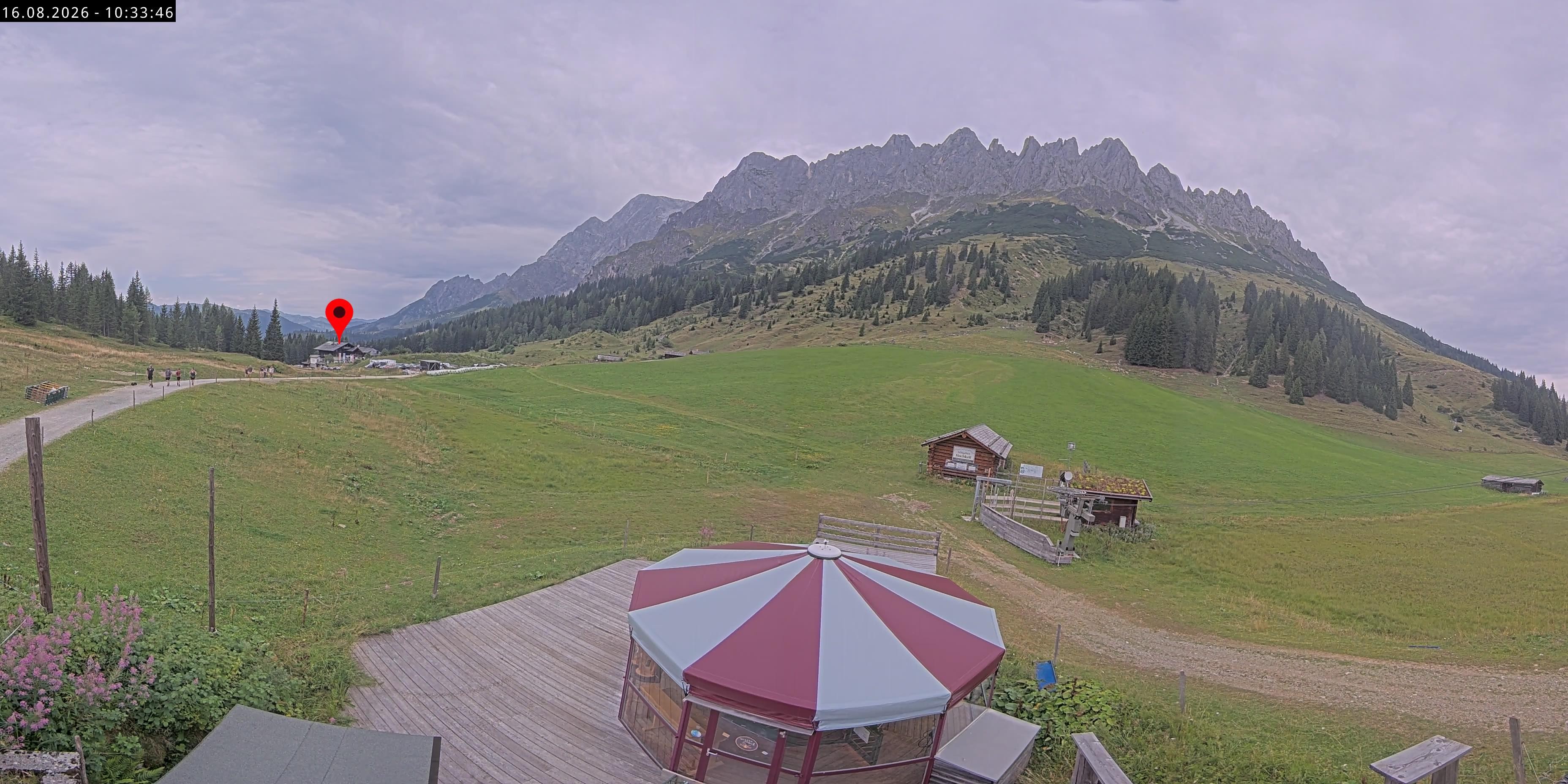 Archiv Foto Webcam Berghotel Arthurhaus am Hochkönig