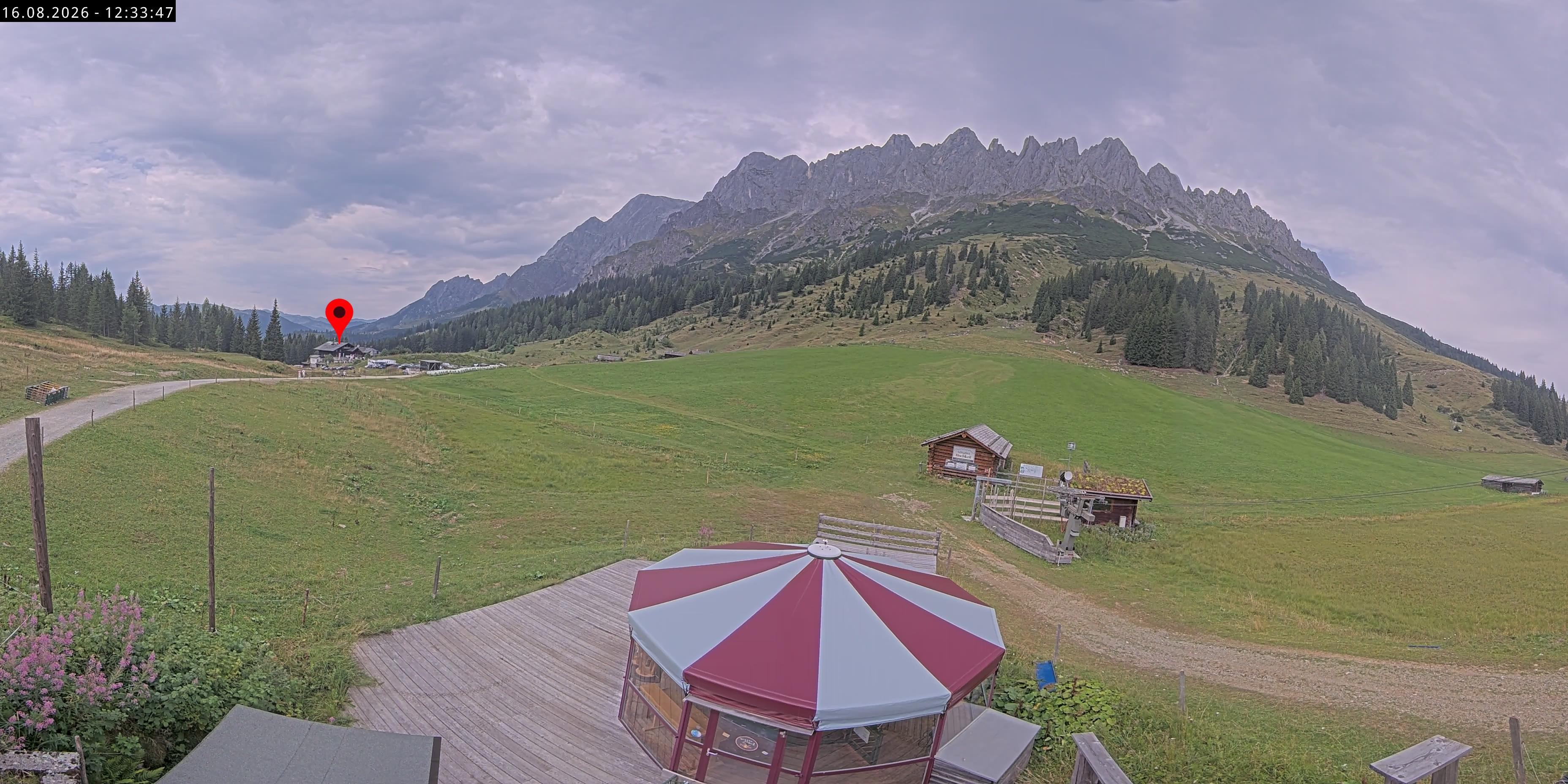 Archiv Foto Webcam Berghotel Arthurhaus am Hochkönig