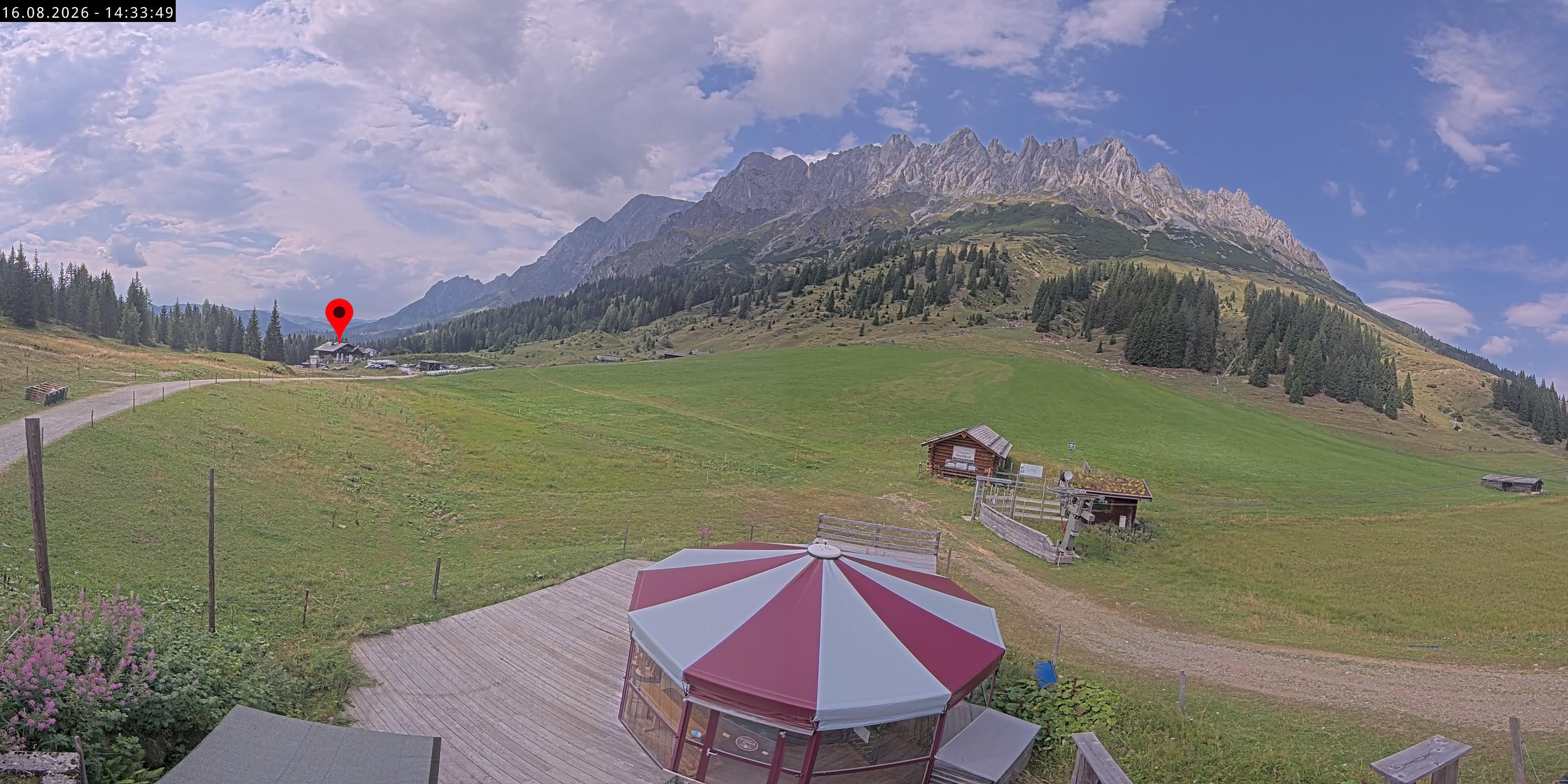 Archiv Foto Webcam Berghotel Arthurhaus am Hochkönig